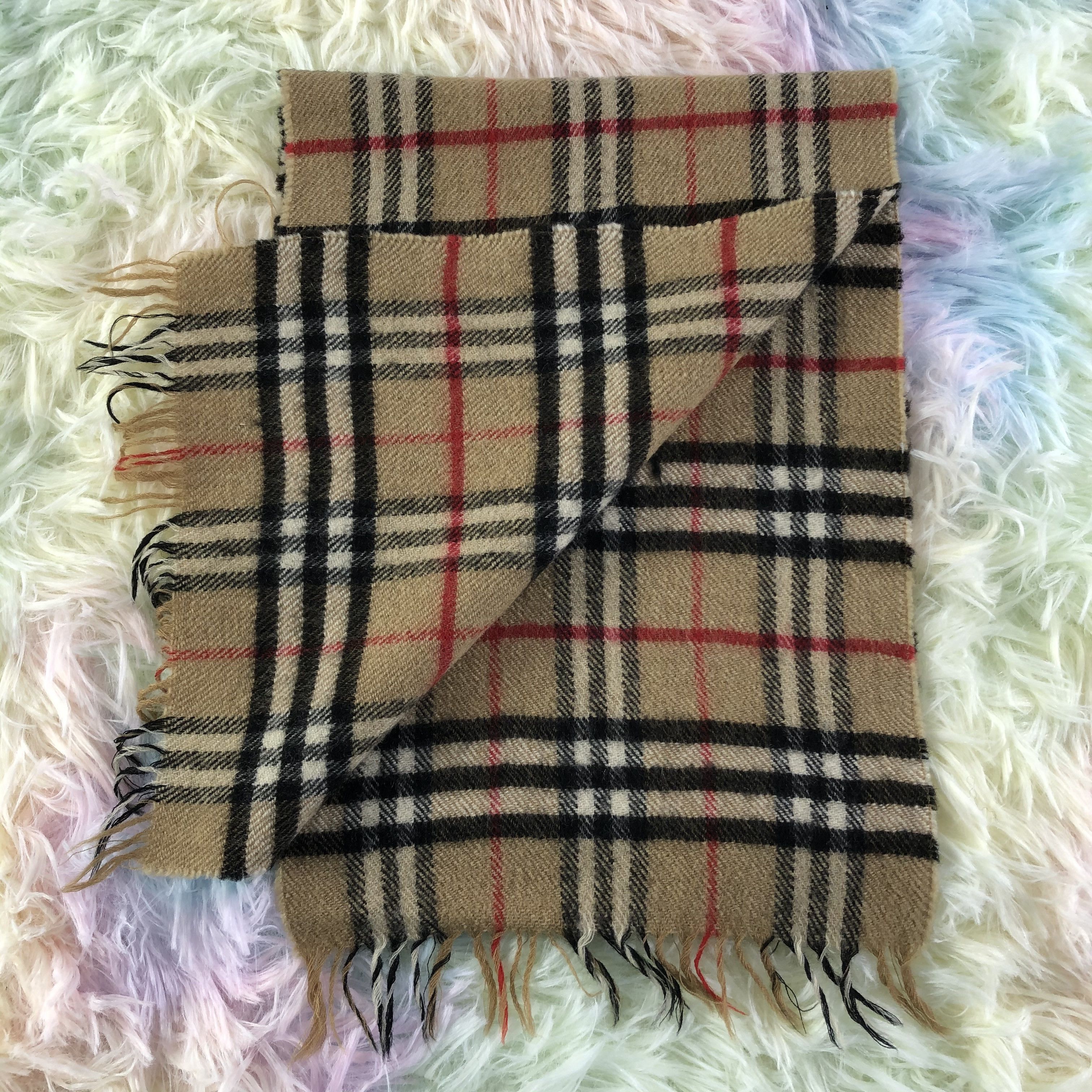 Burberry × Vintage Burberry Scarf / Muffler / Neckwear - KM134 Size ONE SIZE - 4 Thumbnail