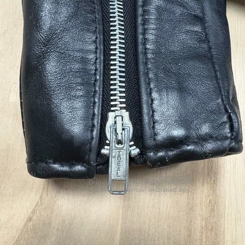 Schott Schott Cowhide classic lapel cable-stayed motorcycle leath Size US XS / EU 42 / 0 - 4 Thumbnail