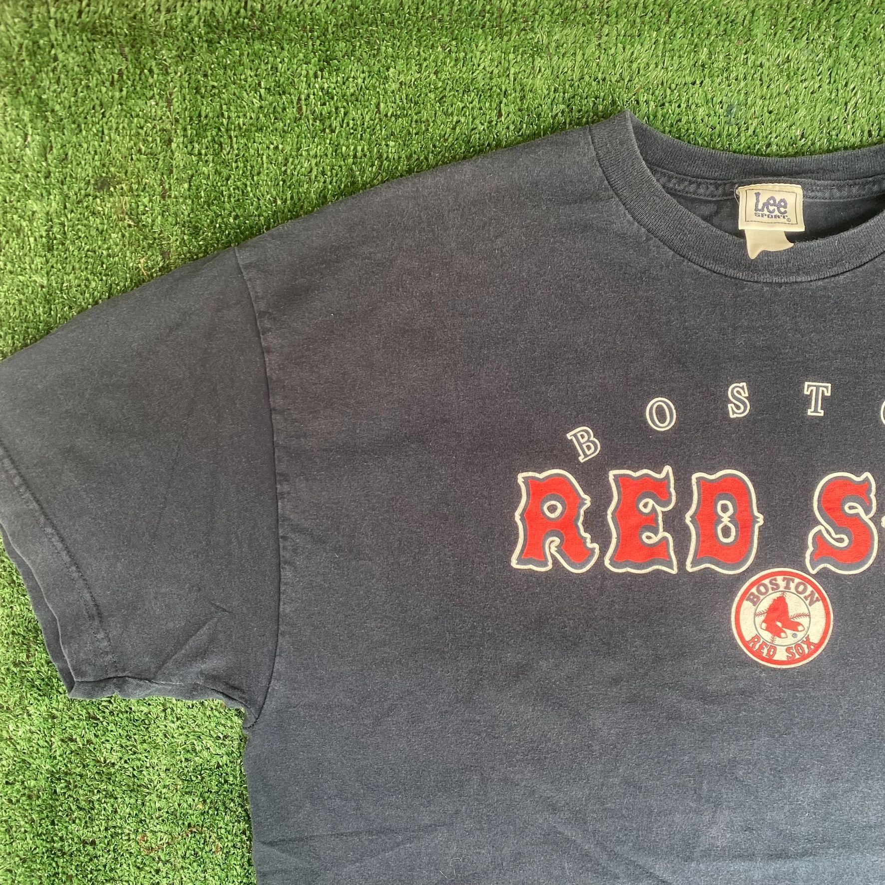 MLB Vintage Y2K Boston Red Sox Shirt Retro MLB Baseball Logo Tee Size US XL / EU 56 / 4 - 2 Thumbnail