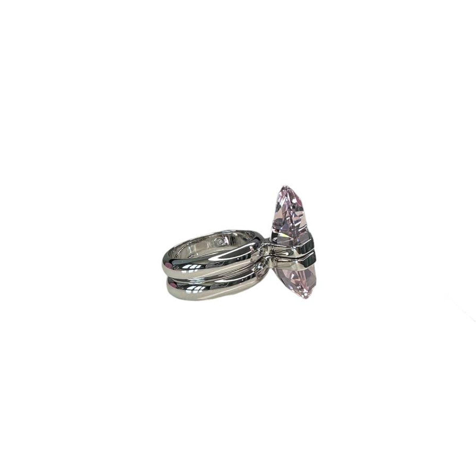 Swarovski Swarovski Lucent ring Magnetic, Pink 4 3/4 USA Size ONE SIZE - 6 Thumbnail