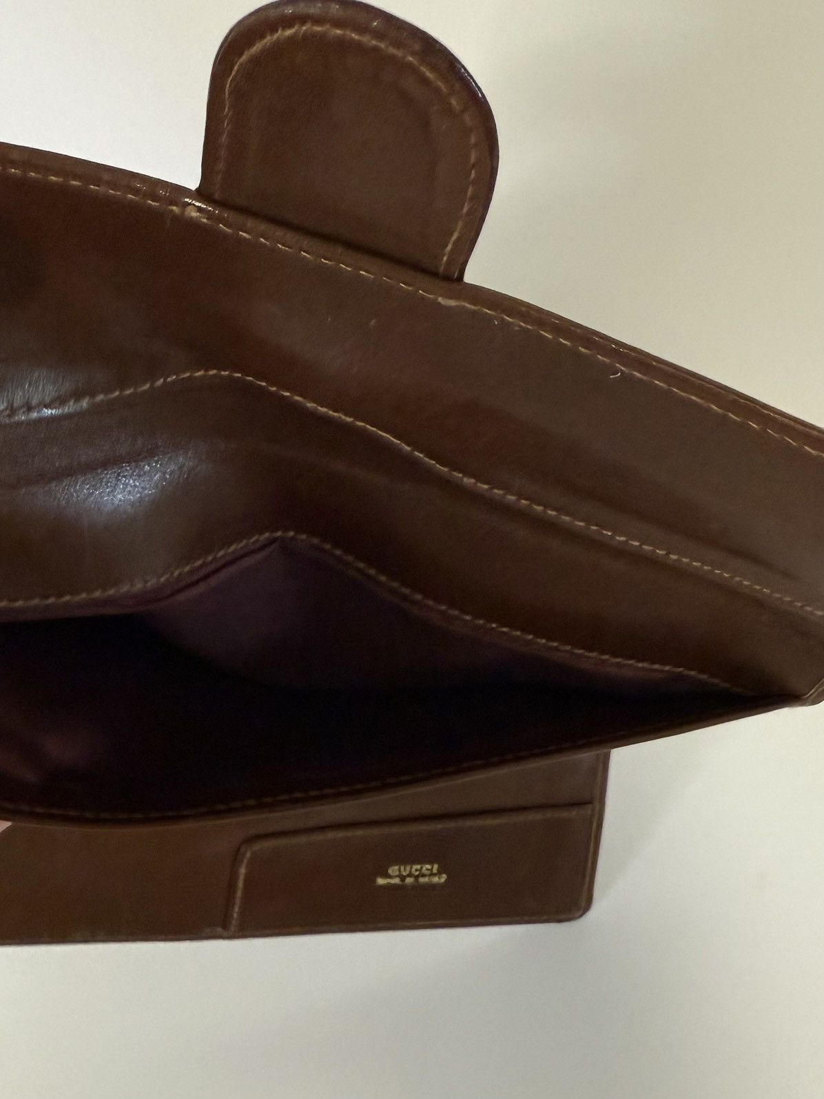 Gucci Vintage Gucci checkbook wallet Size ONE SIZE - 9 Thumbnail