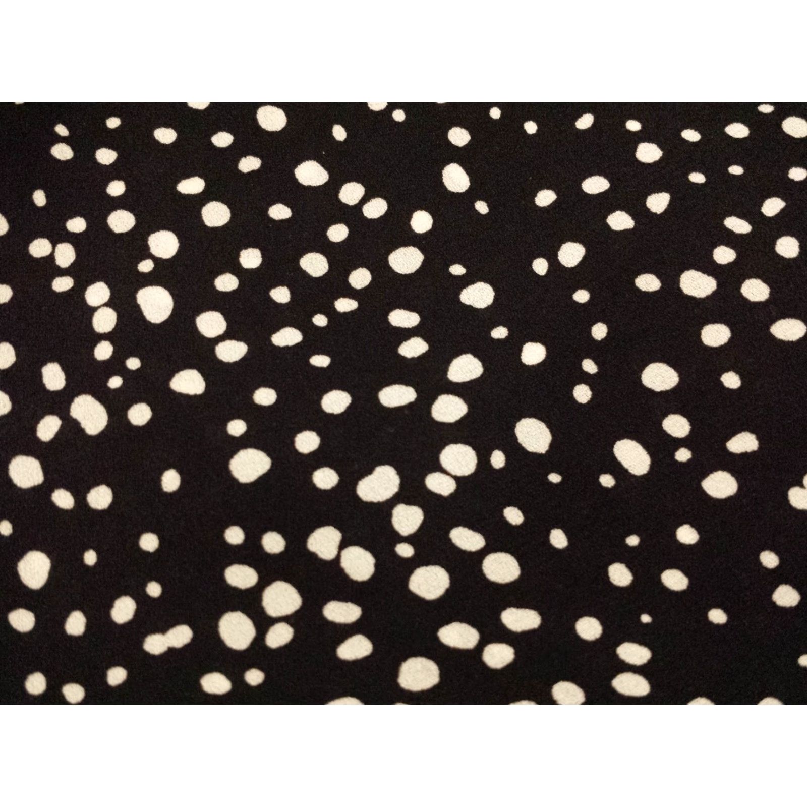 Vintage Pleione Black Geometric V-Neck Faux Wrap Long Sleeve Shirt Womens M Size M / US 6-8 / IT 42-44 - 4 Thumbnail