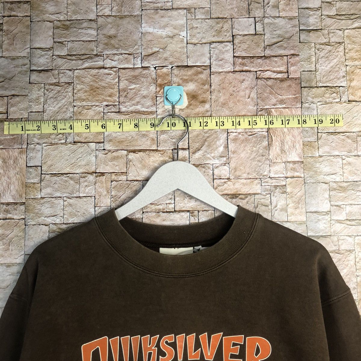 Quiksilver Quick Silver Brown Sweatshirt #A188 Size US M / EU 48-50 / 2 - 4 Thumbnail