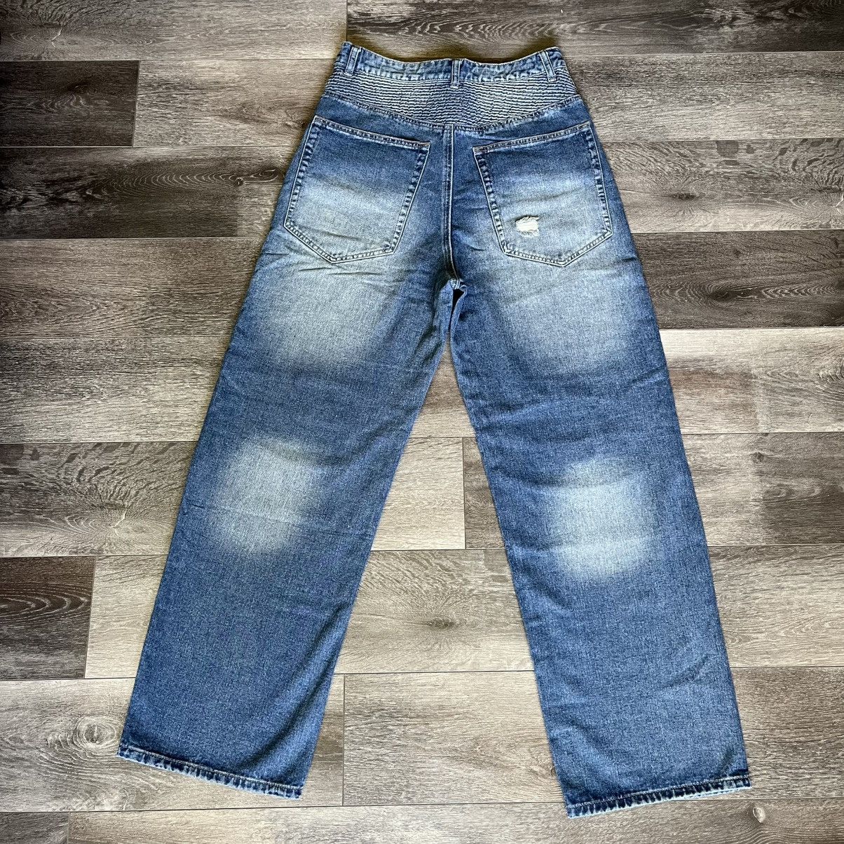 Haunted Starbucks New Haunted Starbucks Baggy Balmain Denim Jeans Size 30 Size US 30 / EU 46 - 2 Thumbnail