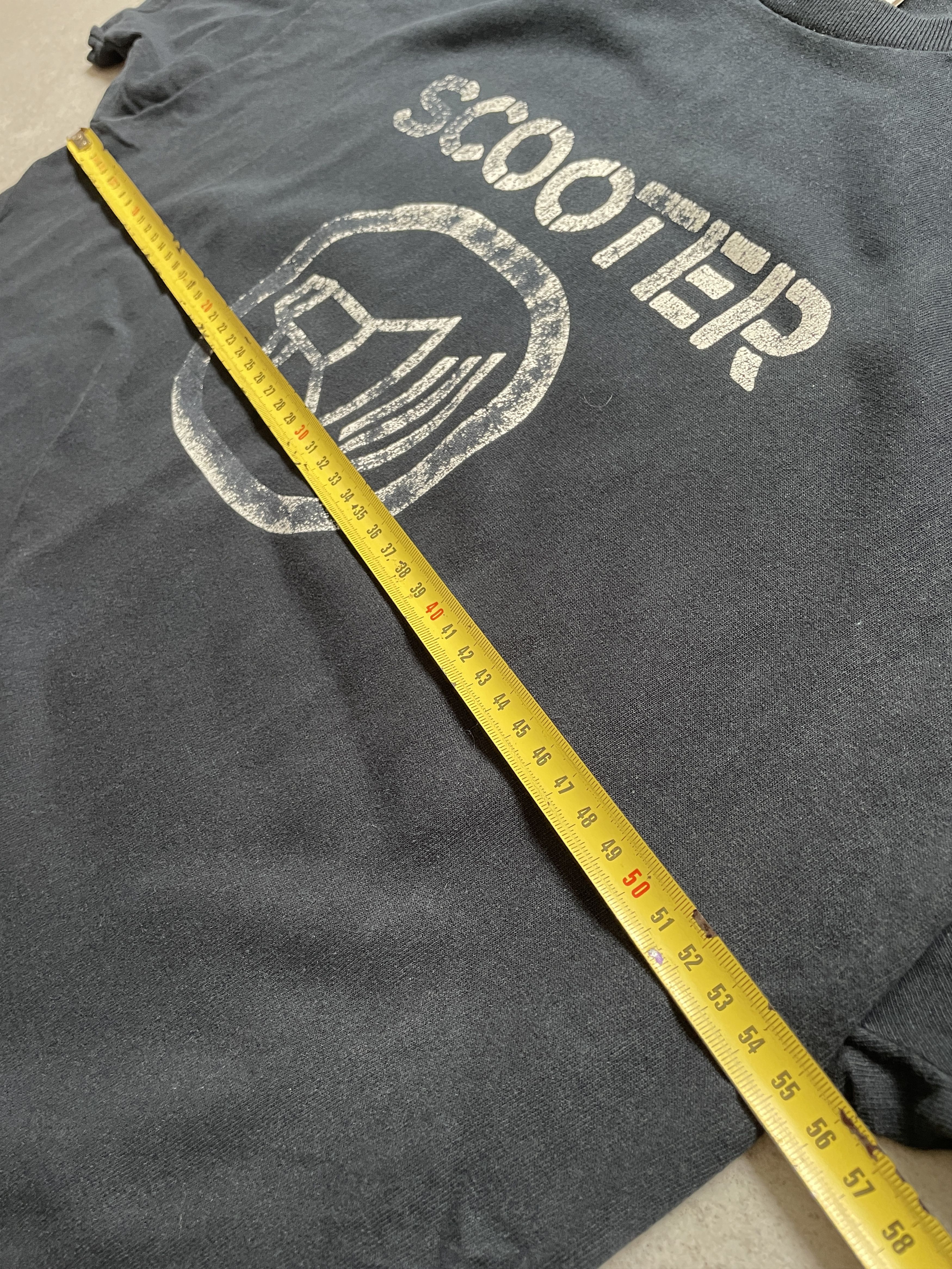 Vintage Y2K SCOOTER JUMPSTYLE HARDSTYLE BLACK DISTRESSED TEE Size US XL / EU 56 / 4 - 7 Thumbnail