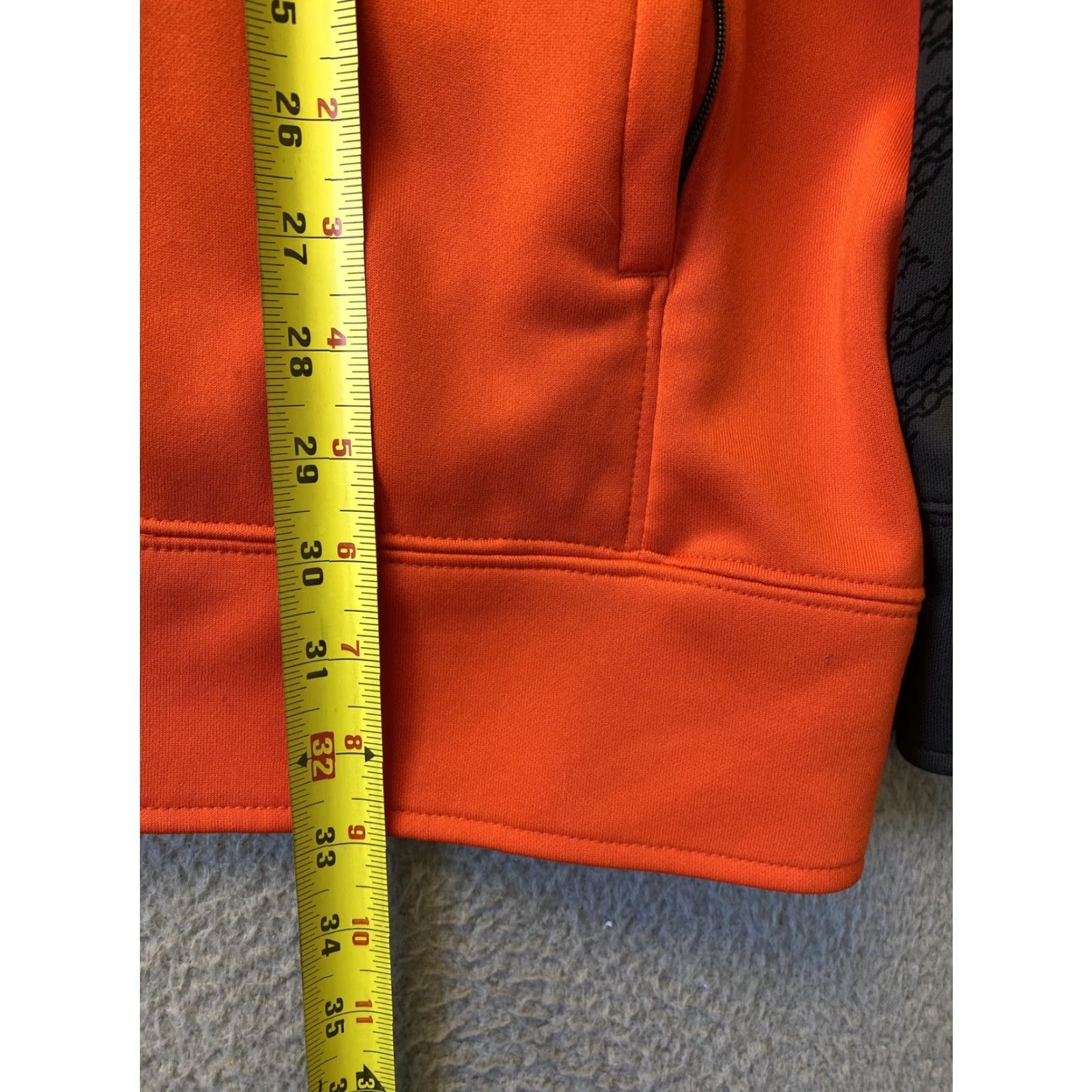 Nike Nike Men's 2XL Athletic Jacket Orange Polyester Stretch Pockets 95-33 Size US XXL / EU 58 / 5 - 7 Thumbnail