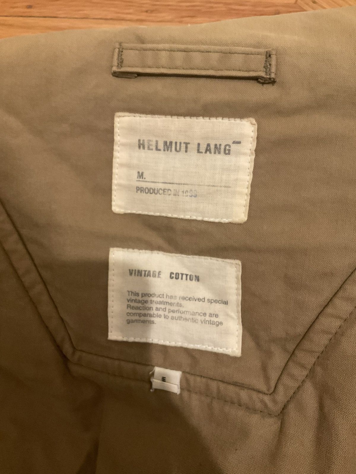 Helmut Lang Helmut Lang AW 98 Vintage Cotton Parka Size US M / EU 48-50 / 2 - 4 Thumbnail
