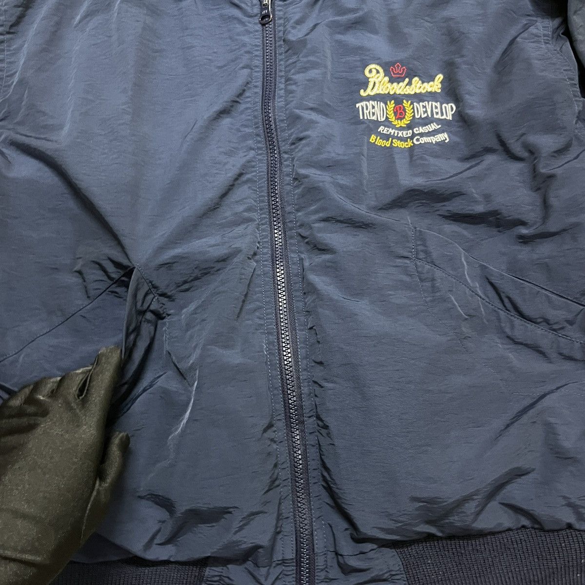 Sports Specialties × Vintage Vintage Sudbury Blood Stock Reversible Bomber Jacket Size US L / EU 52-54 / 3 - 13 Thumbnail