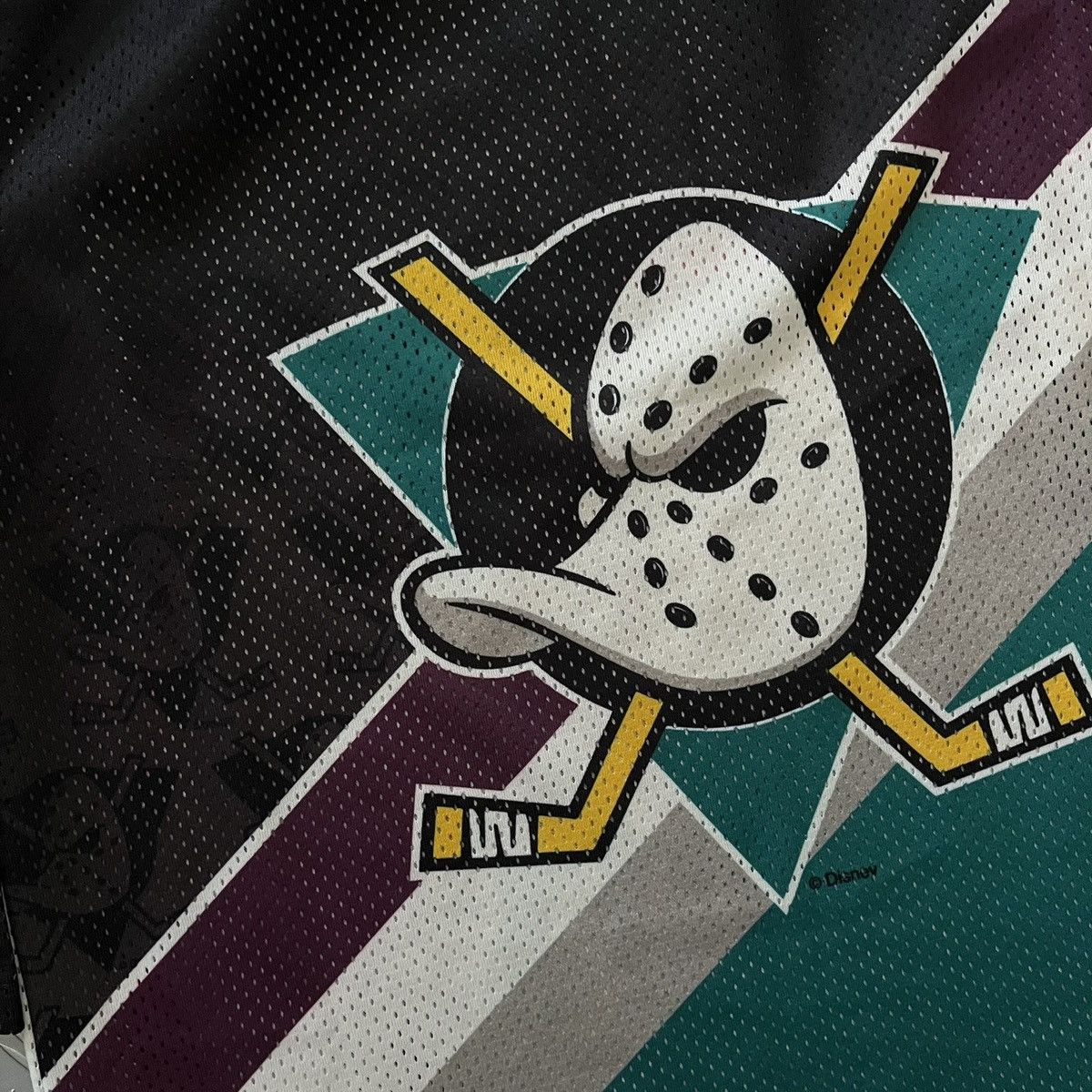 Ccm Vintage CCM NHL Anaheim Mighty Ducks Goalie OVPHockeyJersey Size US XS / EU 42 / 0 - 11 Thumbnail