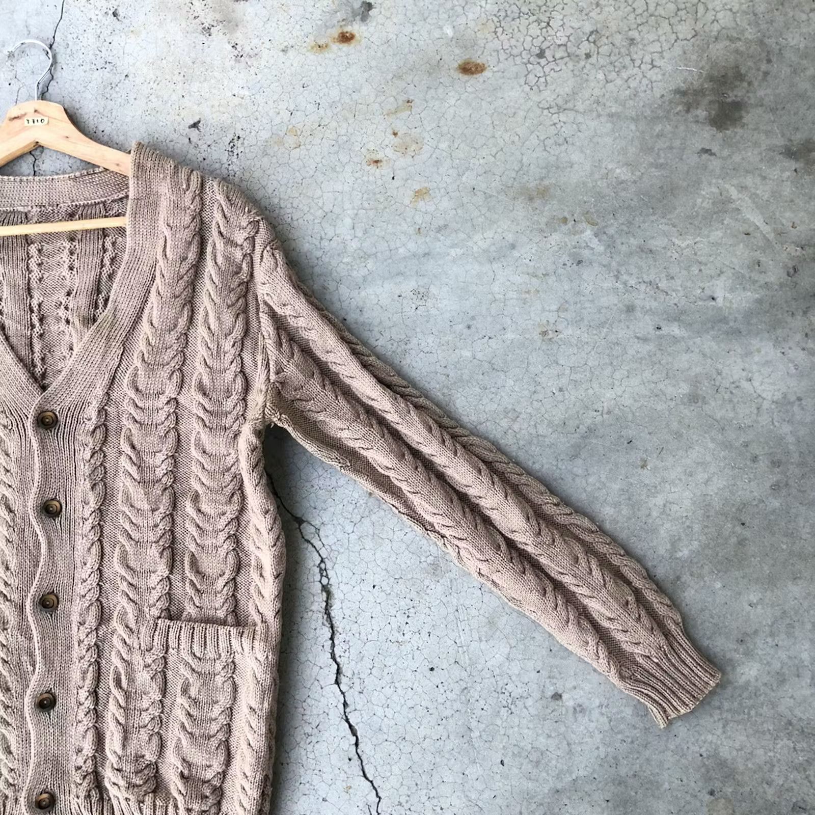 Aran Isles Knitwear 💥Vintage Cardigan Pureknit Pullover/Striple Shag Shaggy Size US M / EU 48-50 / 2 - 3 Thumbnail
