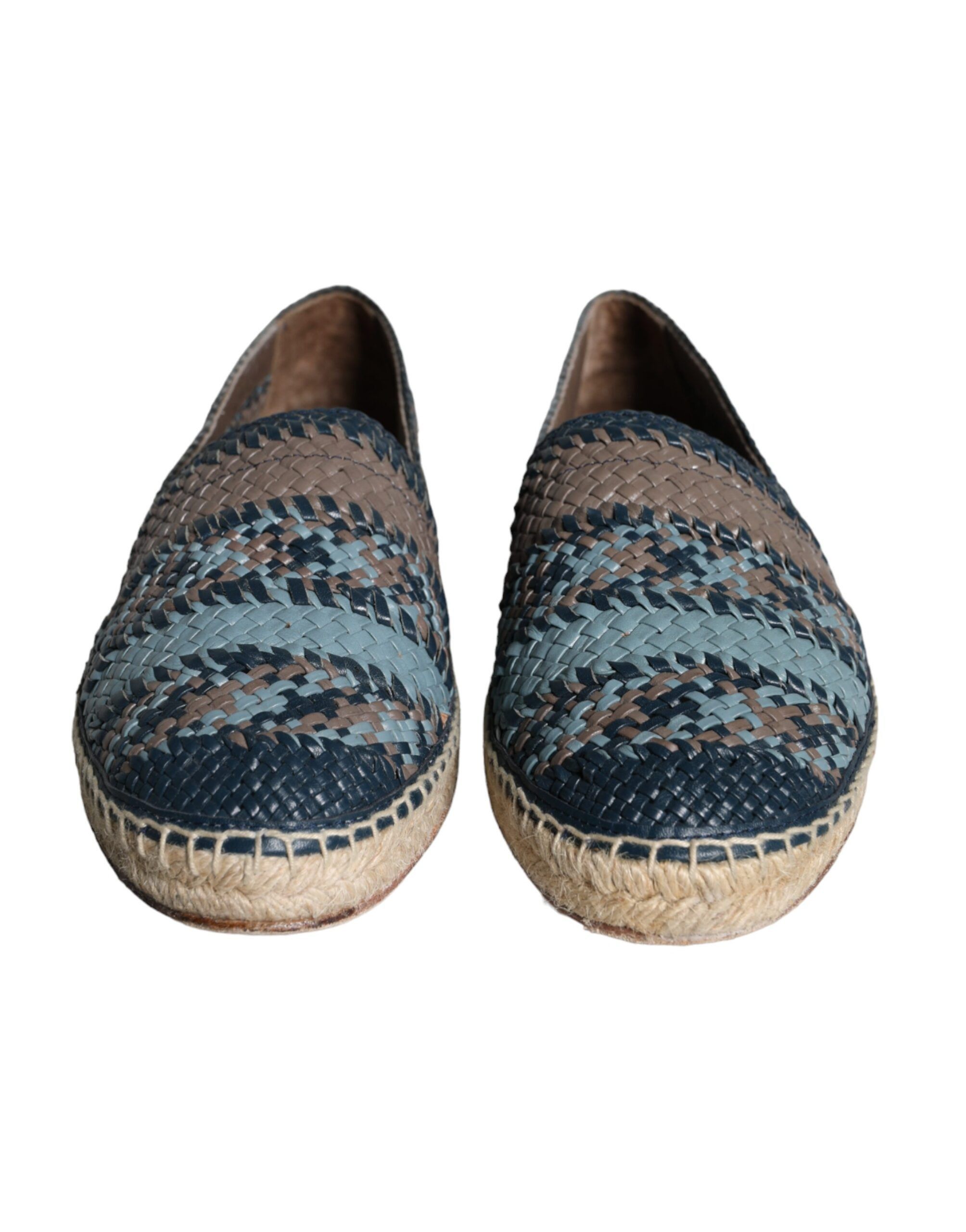 Dolce & Gabbana o1y0125 Leather Espadrilles in Multicolor Size US 6 / EU 39 - 2 Thumbnail