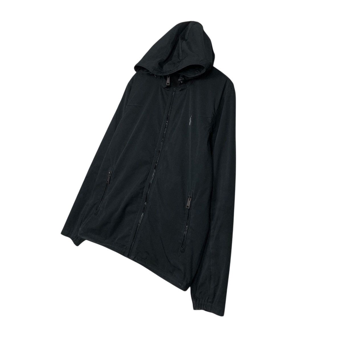 Polo Ralph Lauren 📌Rich Black Vintage Biker Jacket Zipper Polo Ralph Lauren Size US S / EU 44-46 / 1 - 3 Thumbnail