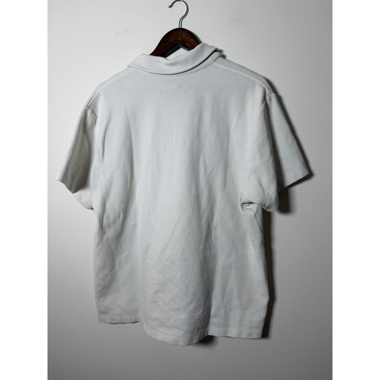 Kith Kith Waffle White Polo Shirt Size US L / EU 52-54 / 3 - 3 Thumbnail