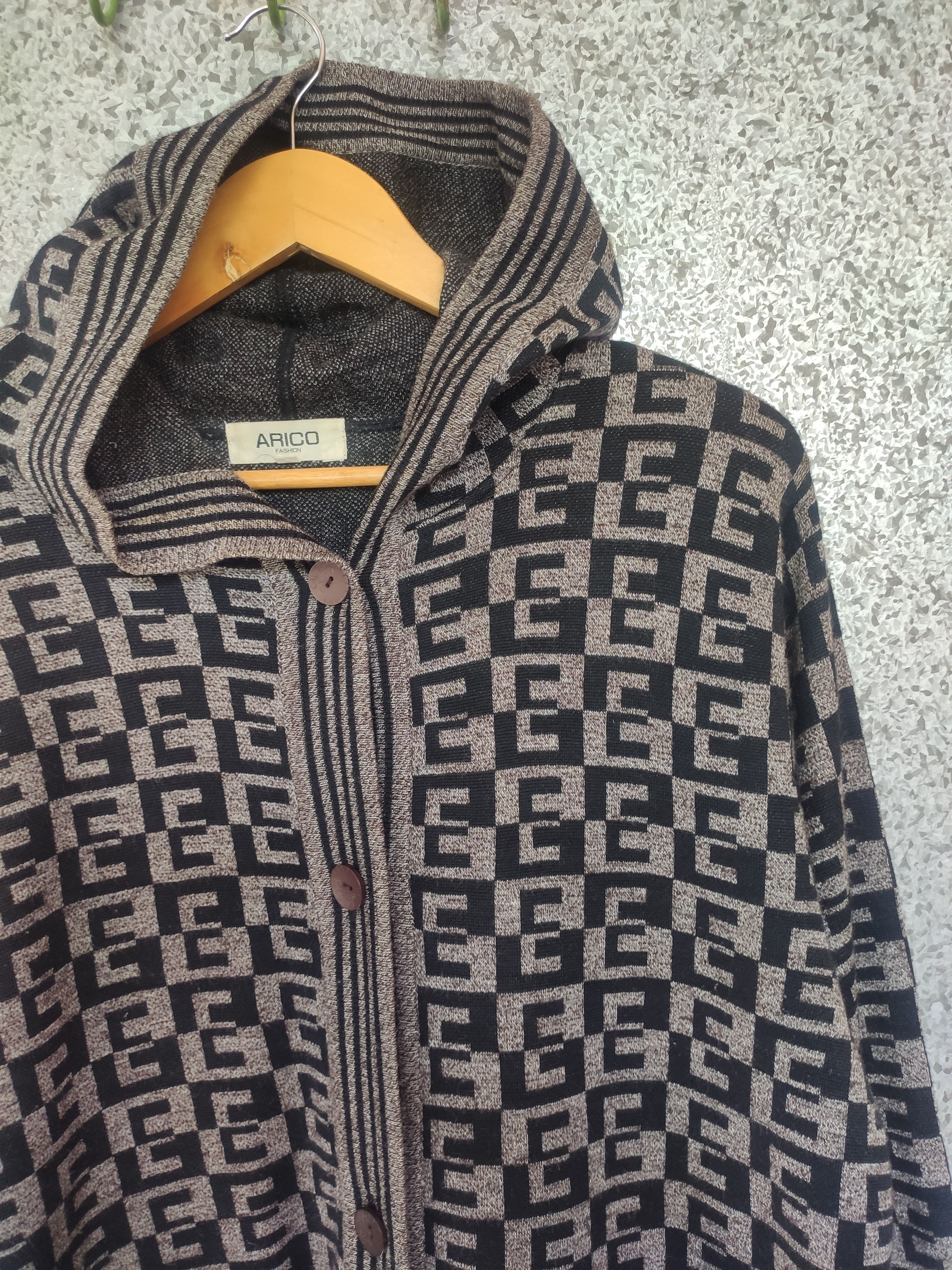 Japanese Brand Arico parkas jacket monogram Size US M / EU 48-50 / 2 - 5 Thumbnail
