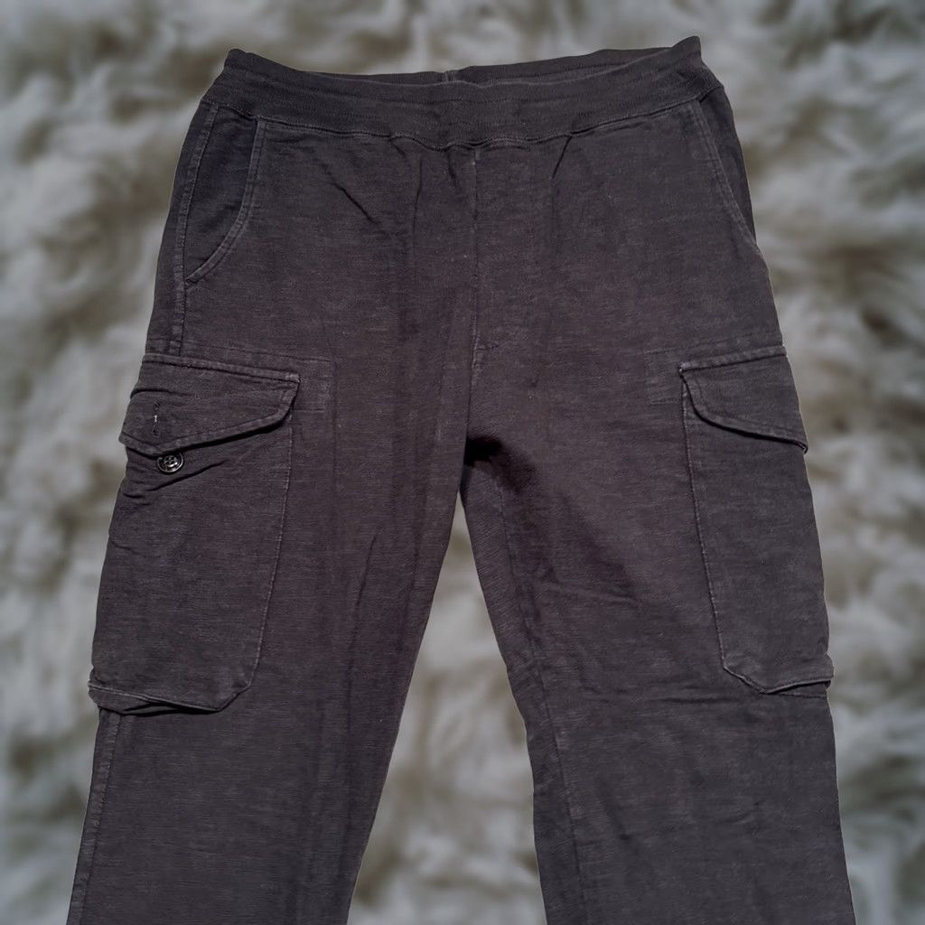 Champion Champion Todd Snyder Sweatpants Mens Medium Black Cargo Joggers Drawstring Size US 31 - 1 Thumbnail