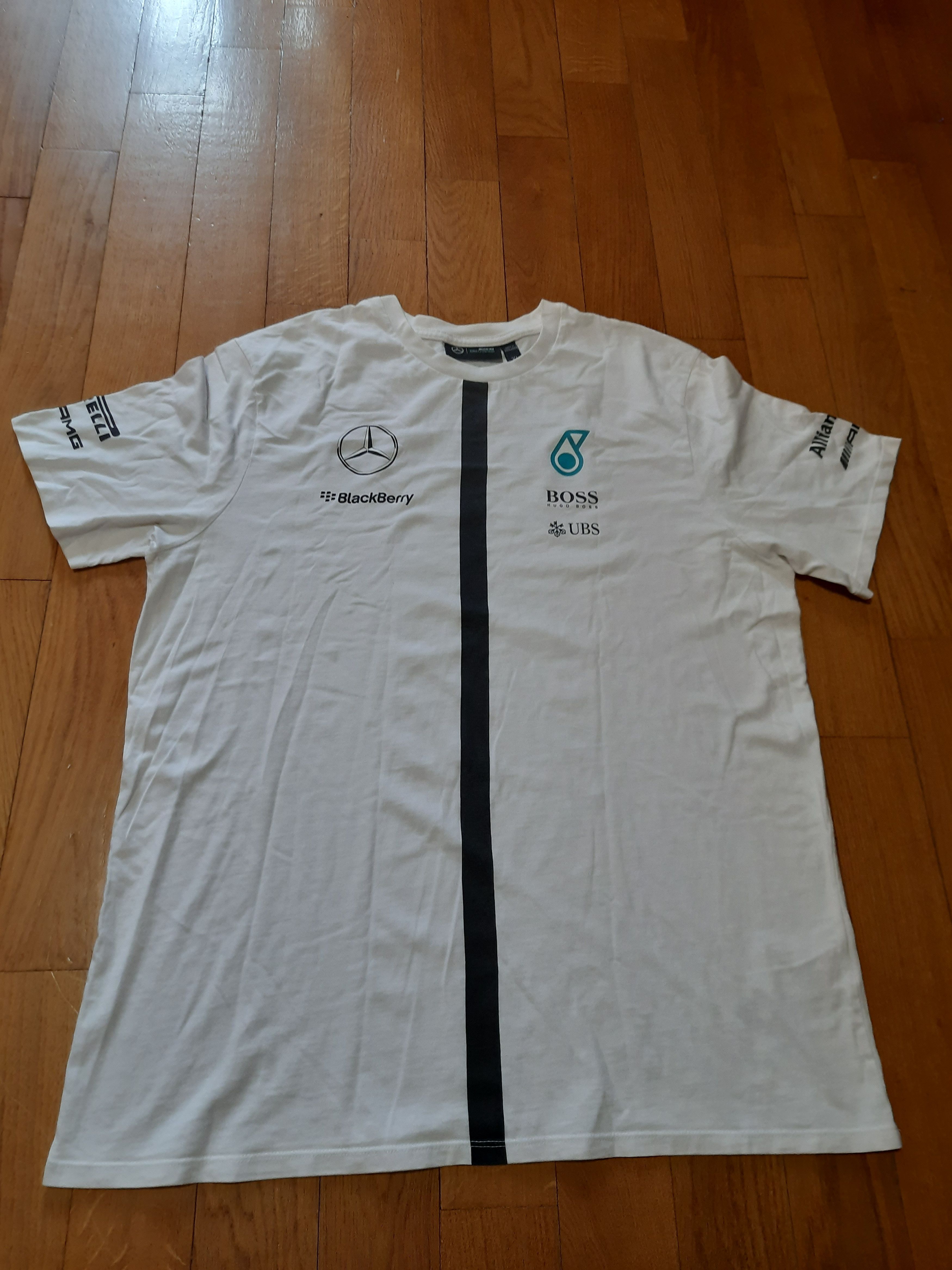 Mercedes-Benz Hugo Boss Mercedes Formula One TShirt Size US XL / EU 56 / 4 - 1 Thumbnail