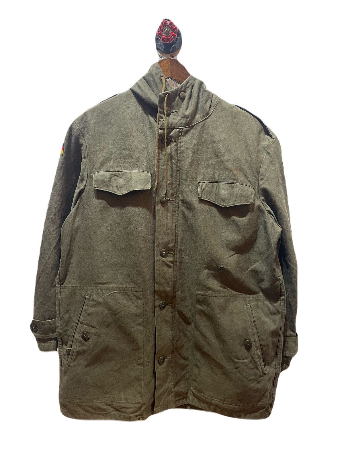 Vintage Vintage German Army Bundeswehr Parka (GR. 24 | S-M) Size US M / EU 48-50 / 2 - 1 Thumbnail