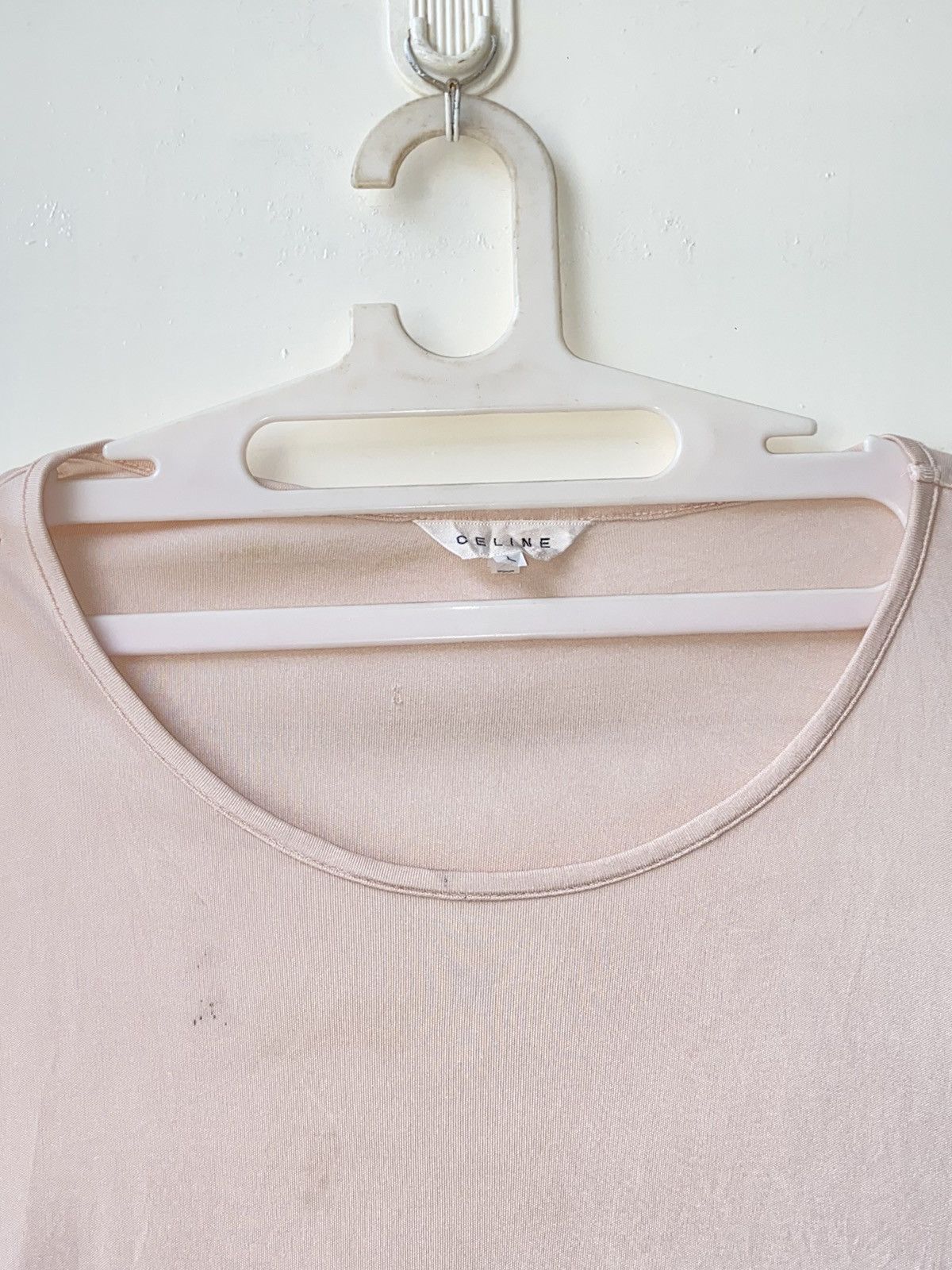 Celine CELINE Pink Long Sleeve T-shirt Size US M / EU 48-50 / 2 - 12 Thumbnail