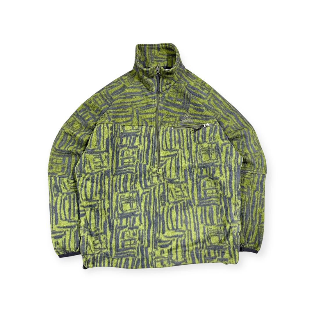 Nike ACG Vtg🌟Y2k Nike Ach Tokka Tribe Ovp 1/4 Zipper Pullover Fleece Size US M / EU 48-50 / 2 - 2 Thumbnail