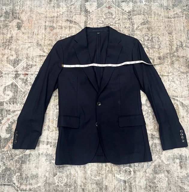 J.Crew NWOT J.Crew Ludlow Two-Piece Suit – Navy – Worsted Cotton Size 36S - 9 Thumbnail