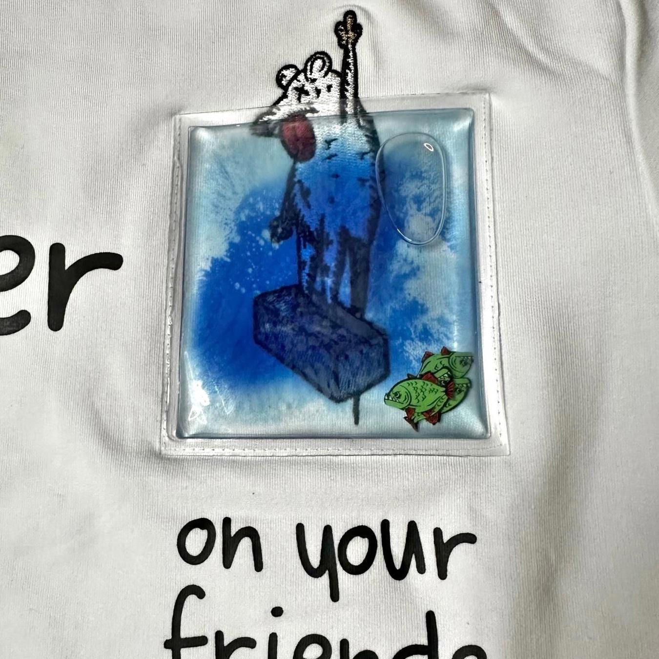 Designer NWT The Hideout Clothing Never Rat Friends Pocket Tee Men S Size US S / EU 44-46 / 1 - 4 Thumbnail