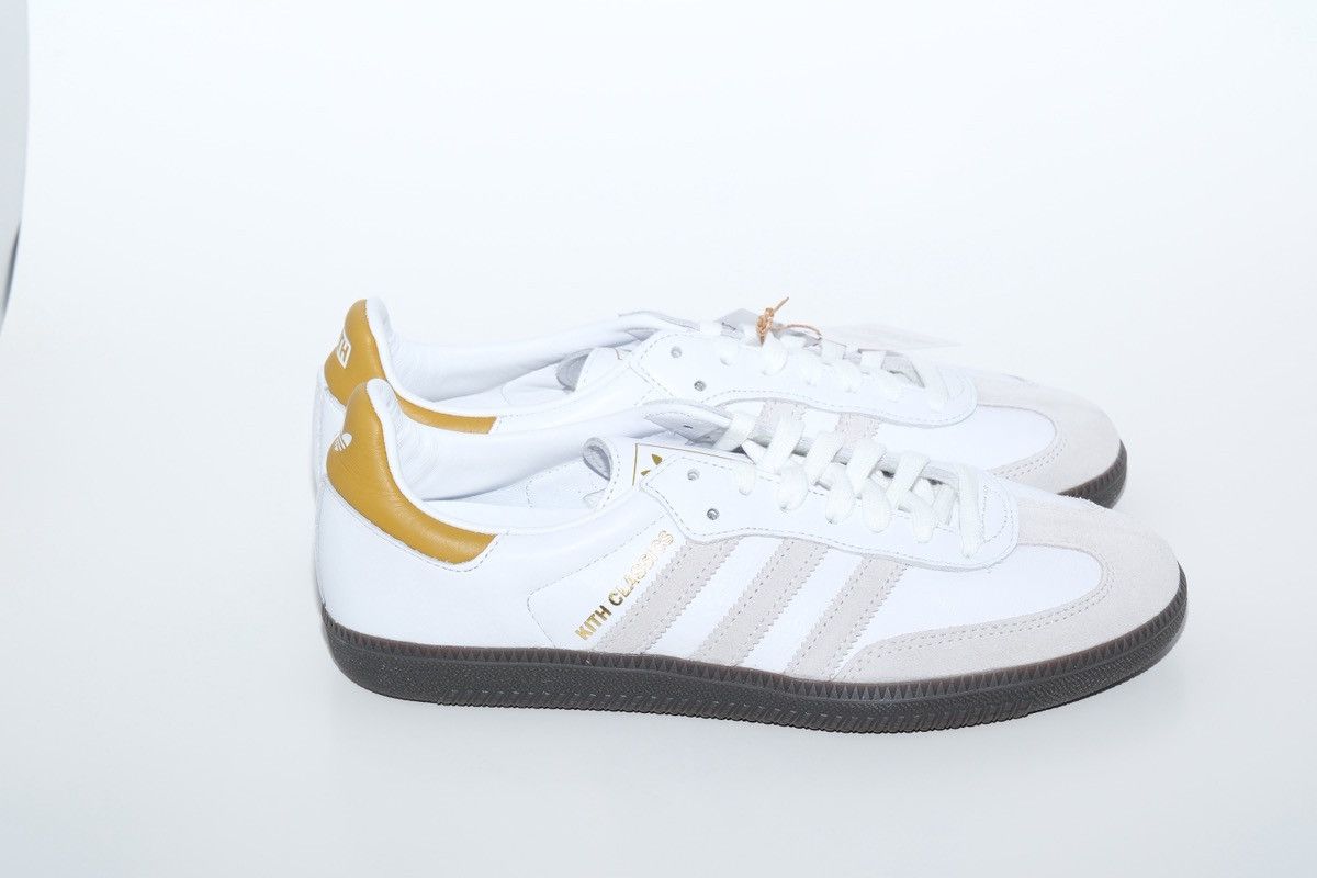 Adidas × Kith adidas x KITH Samba OG White Mango Size 8.5 Size US 8.5 / EU 41-42 - 3 Thumbnail