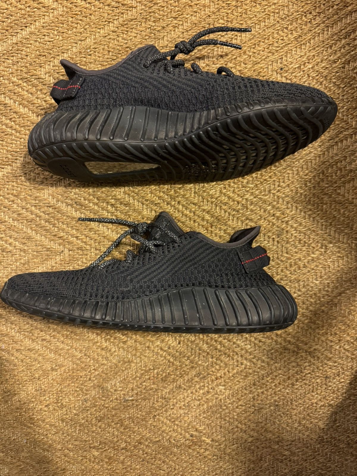 Adidas × Yeezy Yeezy 350 Boost Black Size US 10 / EU 43 - 2 Thumbnail