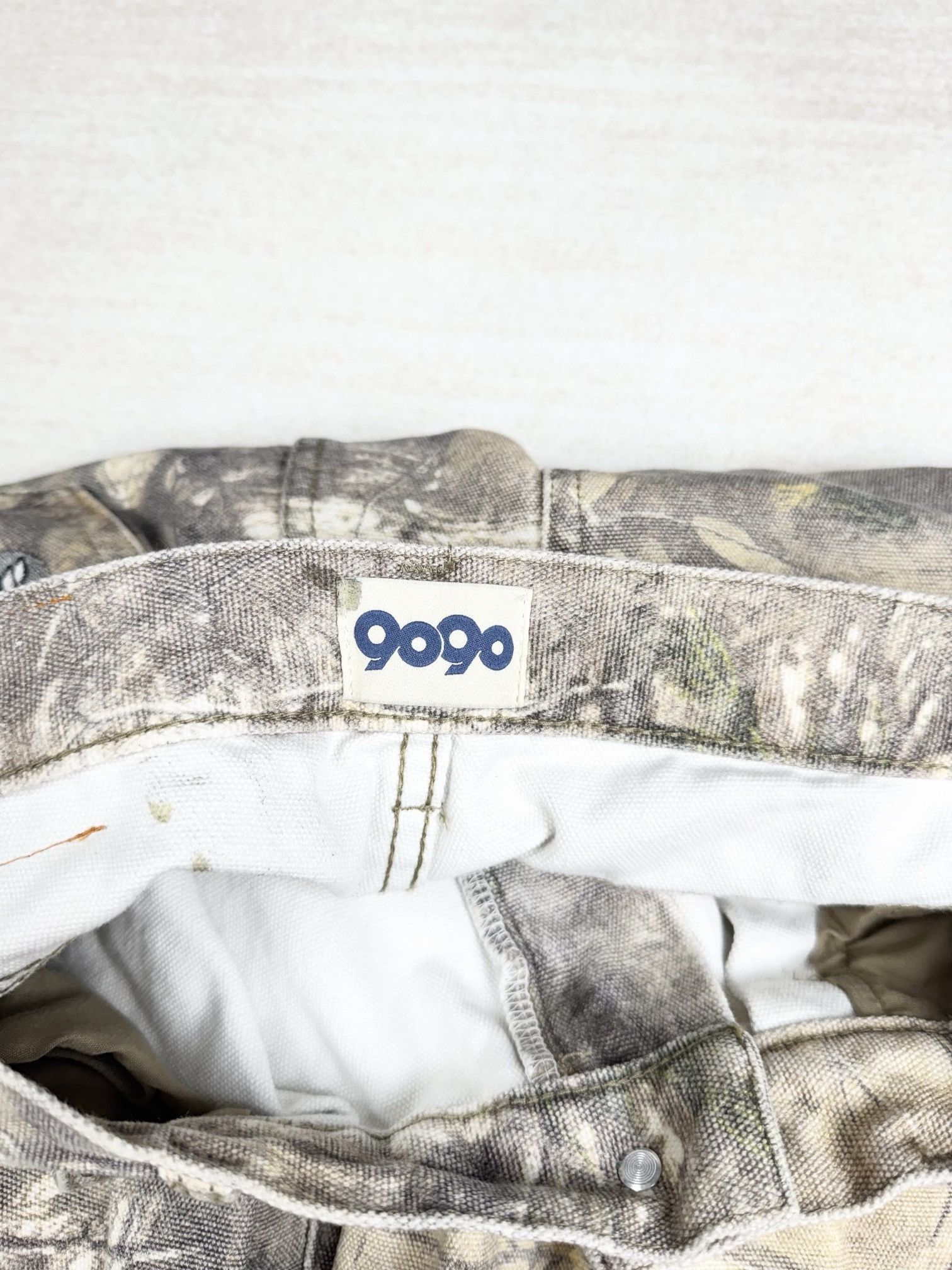 Japanese Brand 9090 tree camo baggy jean Size US 31 - 4 Thumbnail