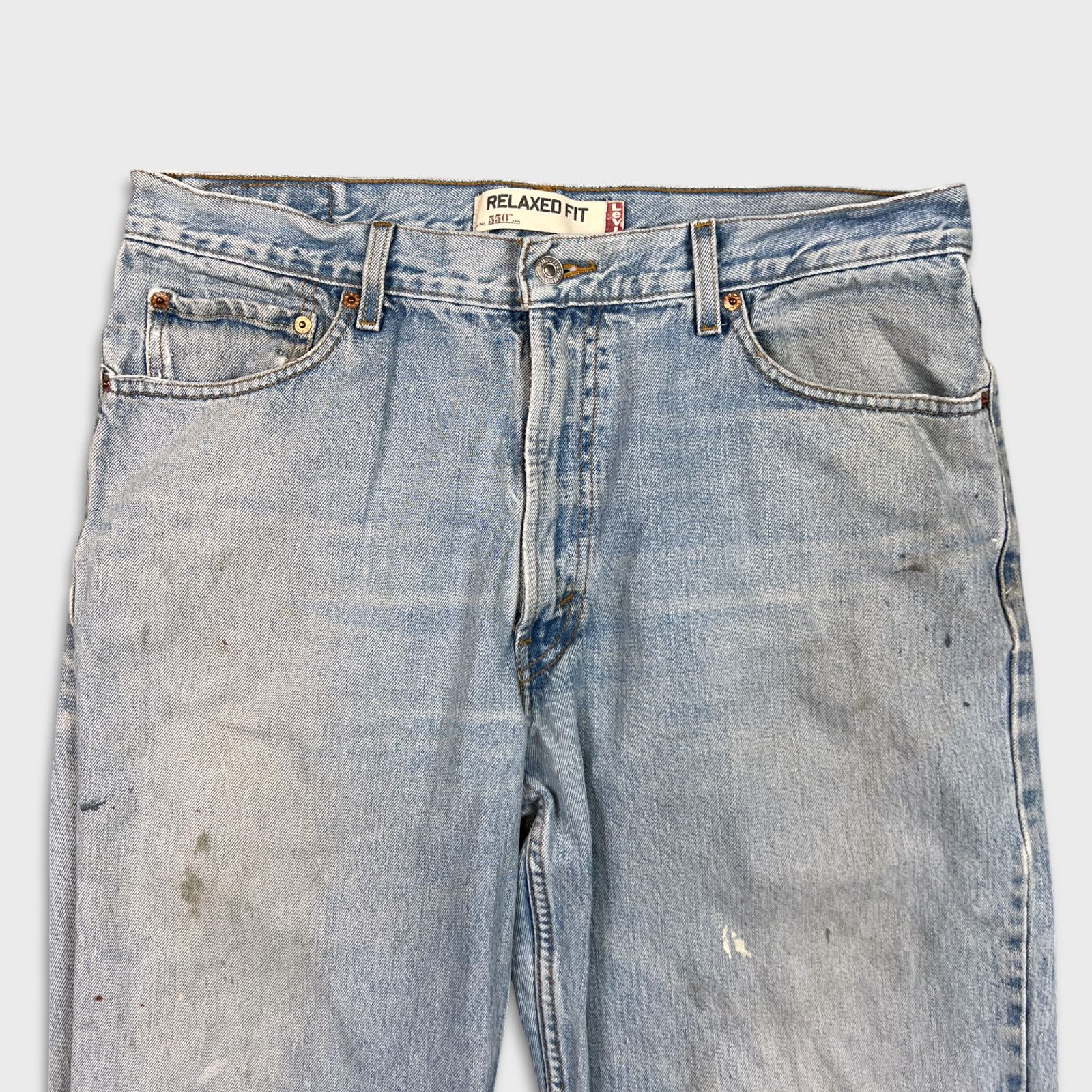 Levi's Levi's 550 Jeans 36x30 Relaxed Fit Straight Leg Baggy Denim Size US 36 / EU 52 - 2 Thumbnail