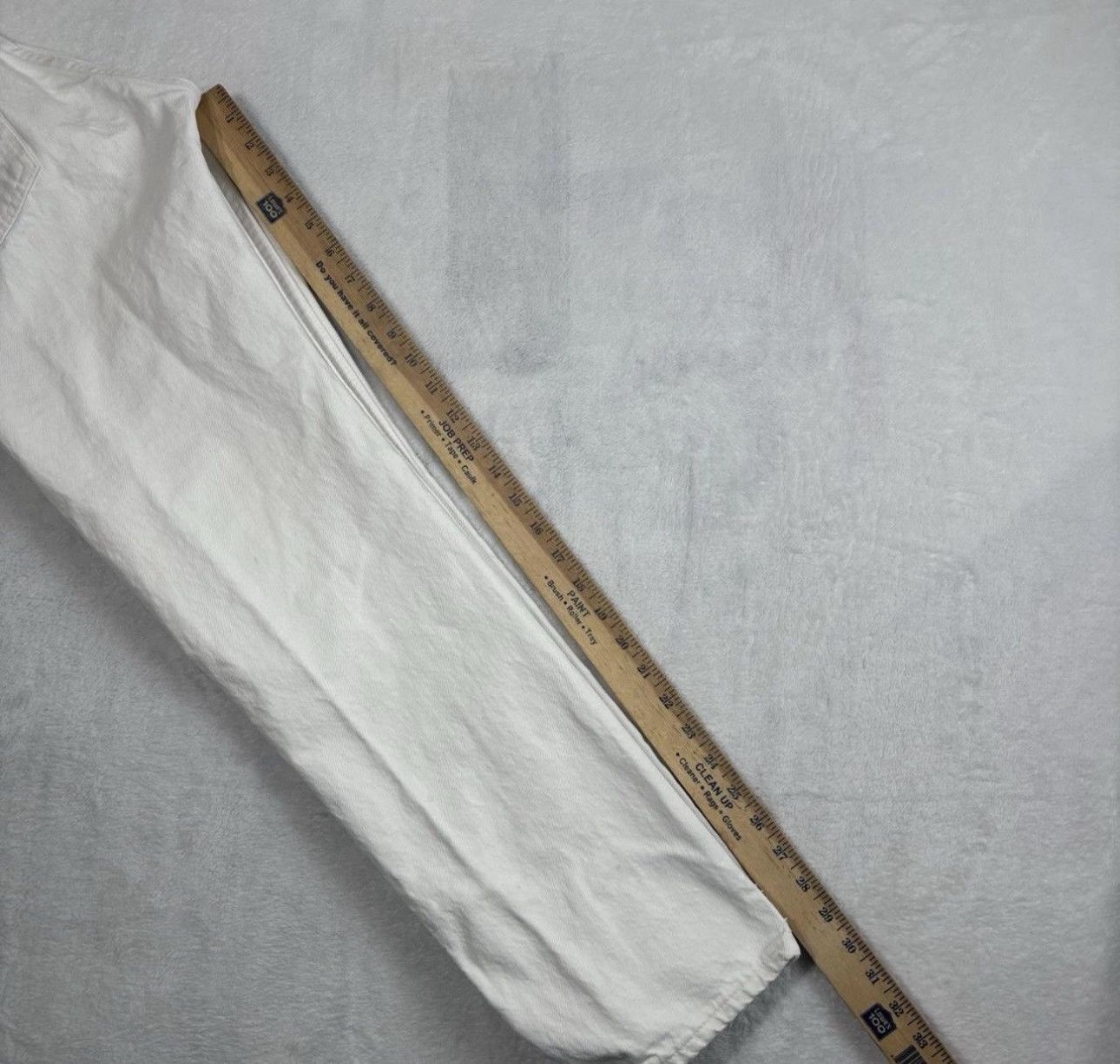 Levi's Vintage Clothing VTG Levi's 501 USA White Denim Jeans Size 25" / US 0 / IT 36 - 7 Thumbnail