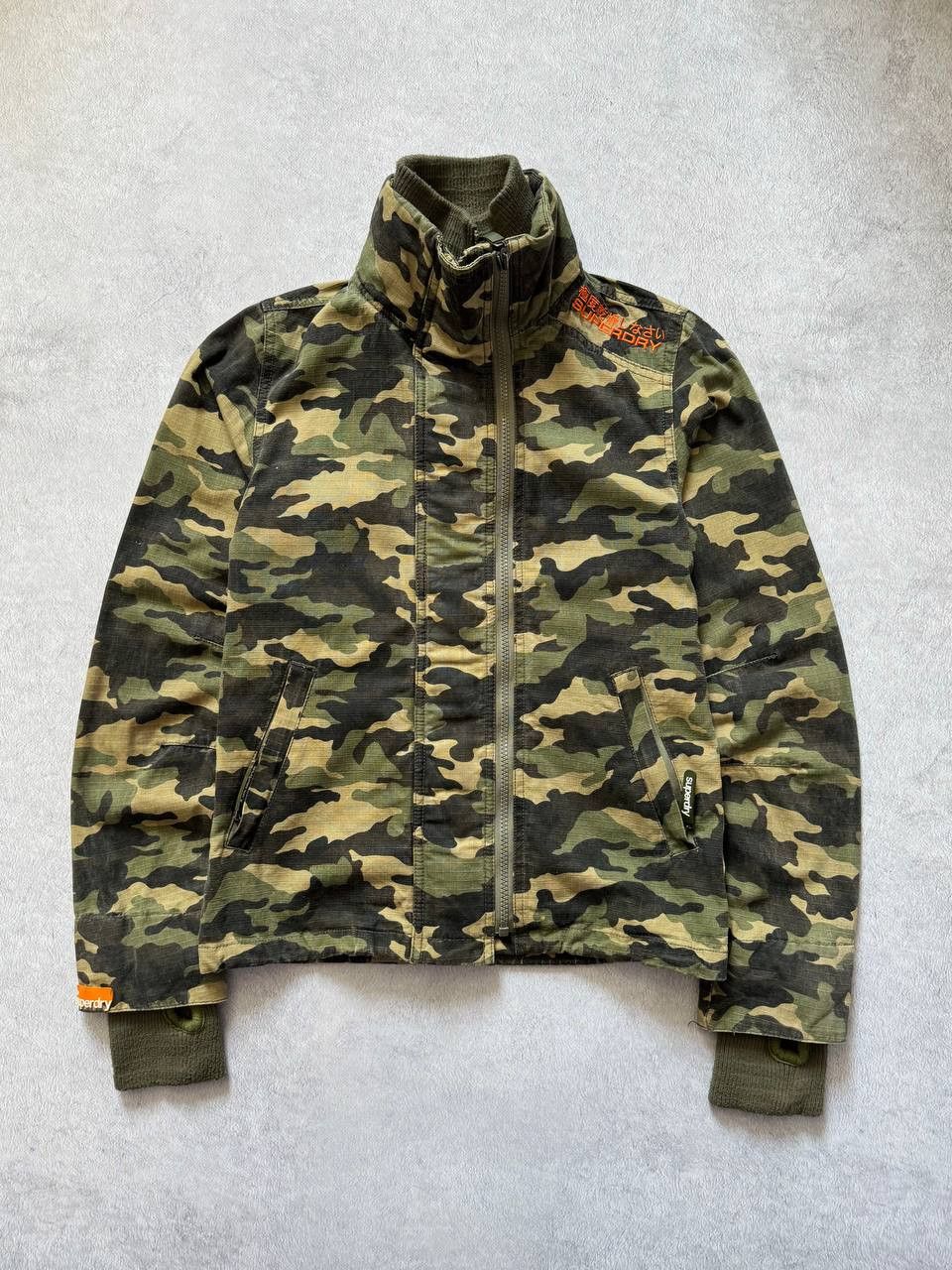 Superdry Superdry Japan Ripstop Camouflage Jacket Military Style Camo Size US XS / EU 42 / 0 - 1 Thumbnail