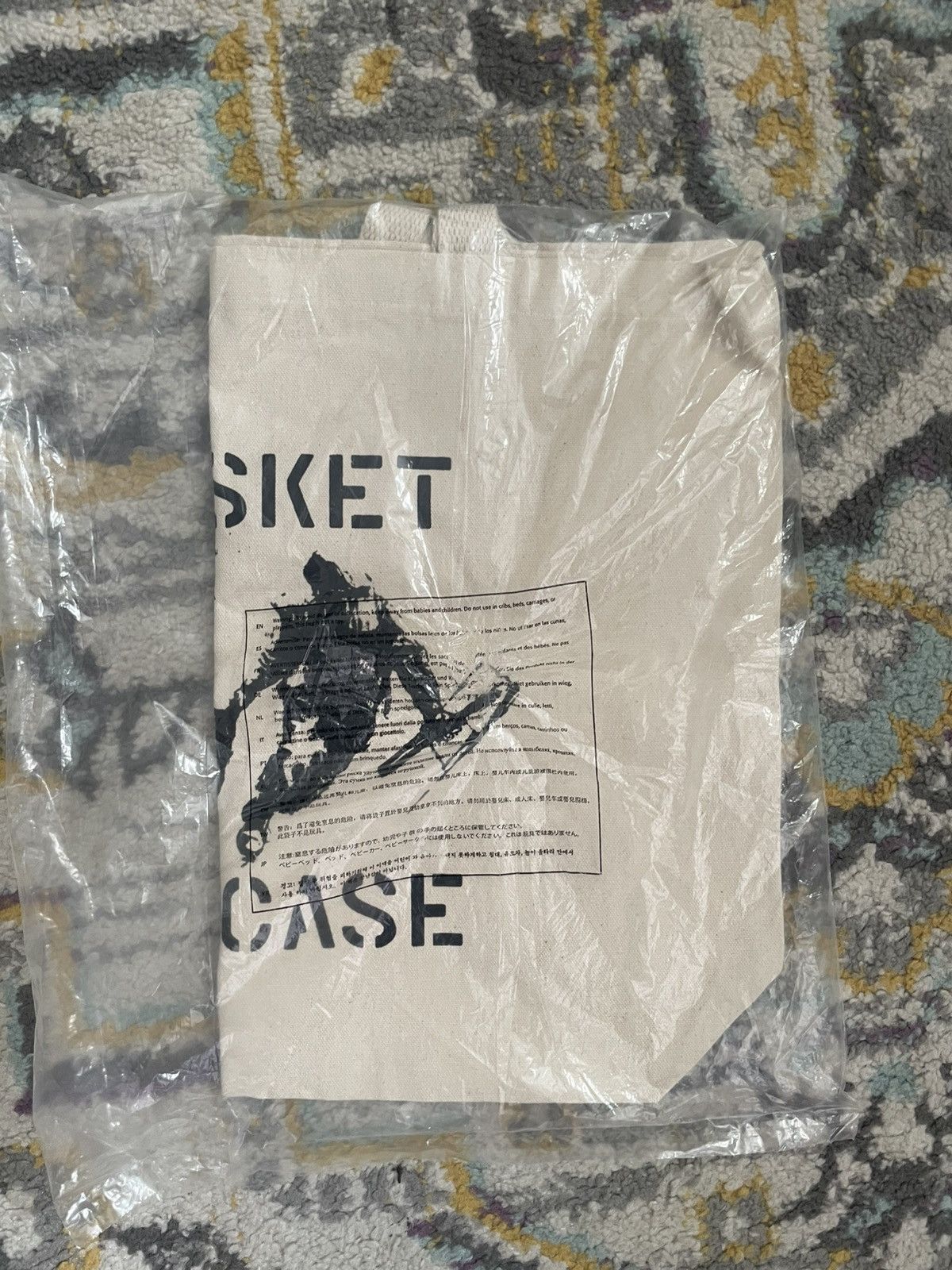 basketcase gallery Basketcase Army Tote Bag Size ONE SIZE - 2 Thumbnail