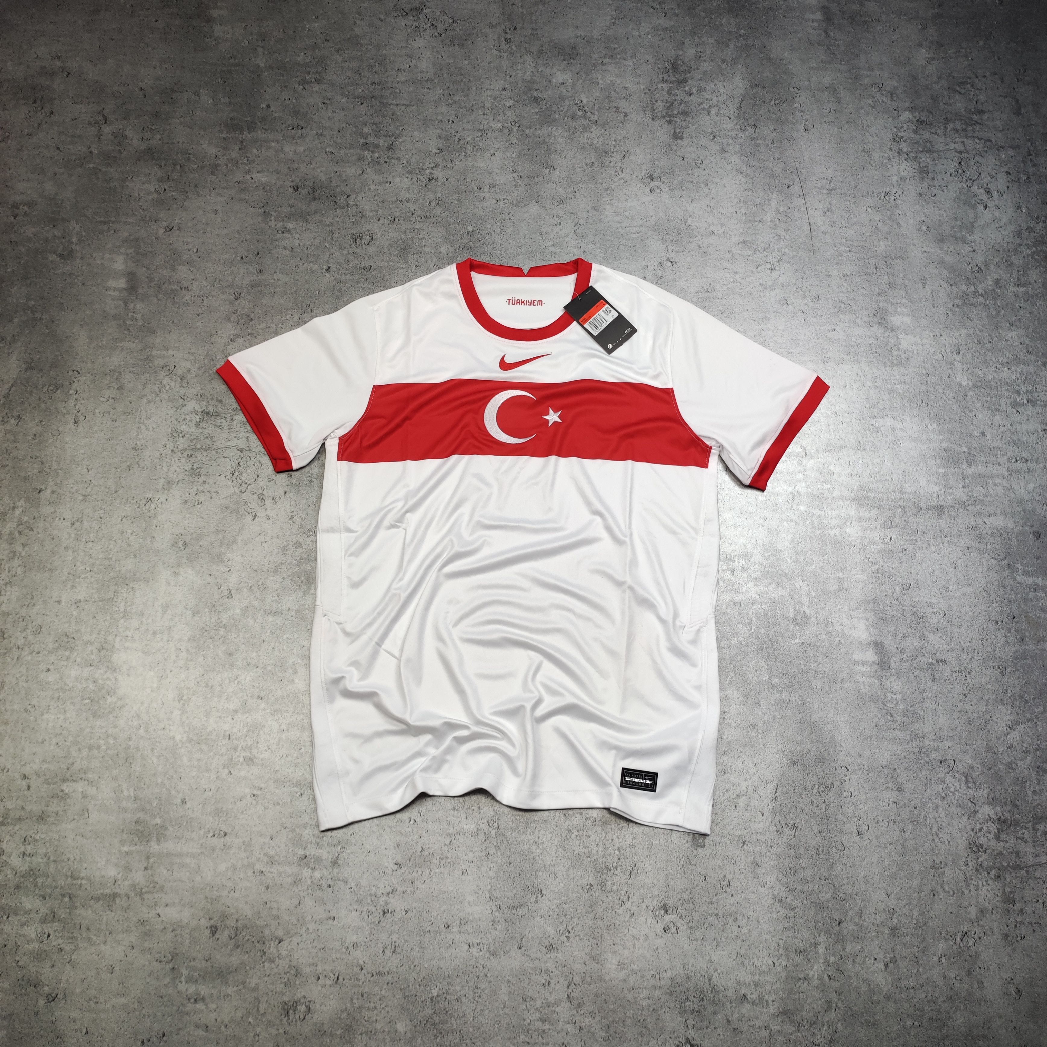 Nike RARE Nike x Football Soccer Turkey National Team Jersey Size US L / EU 52-54 / 3 - 1 Thumbnail