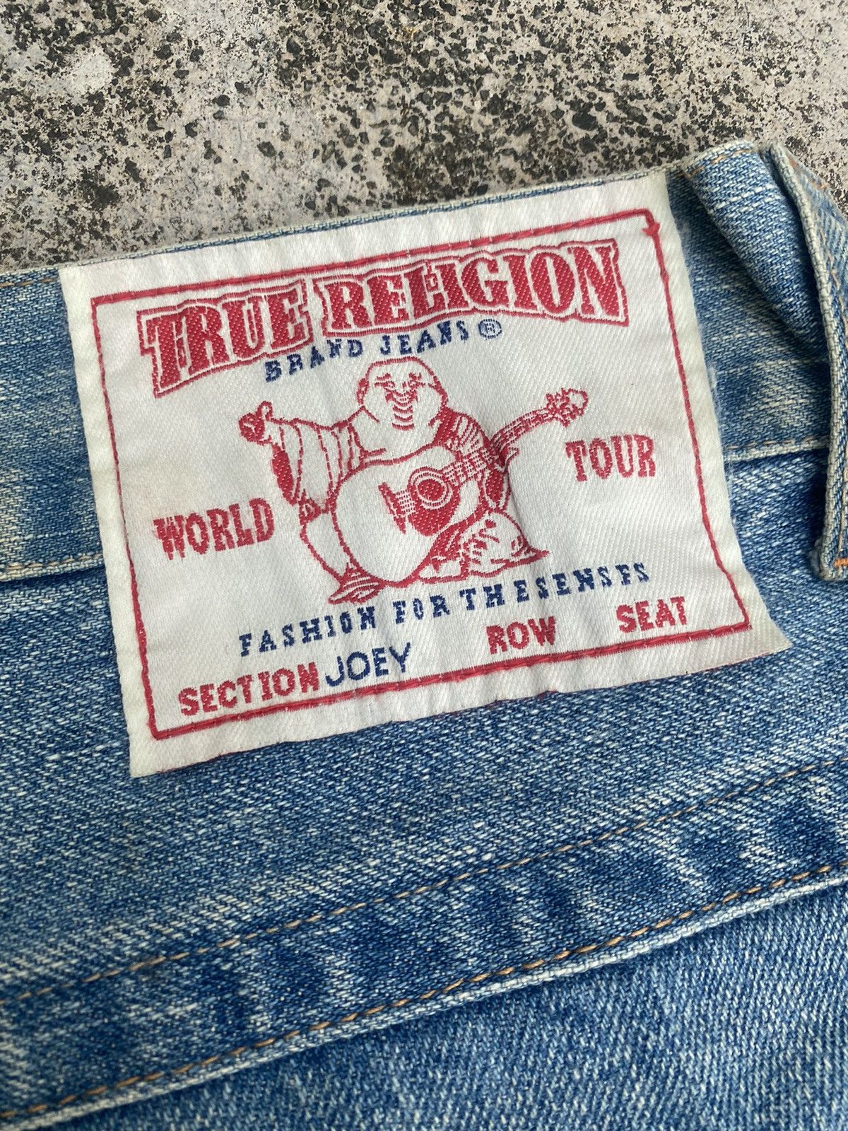 If Six Was Nine × True Religion Flare Jeans True Religion Distressed Bootcut Size US 31 - 23 Thumbnail