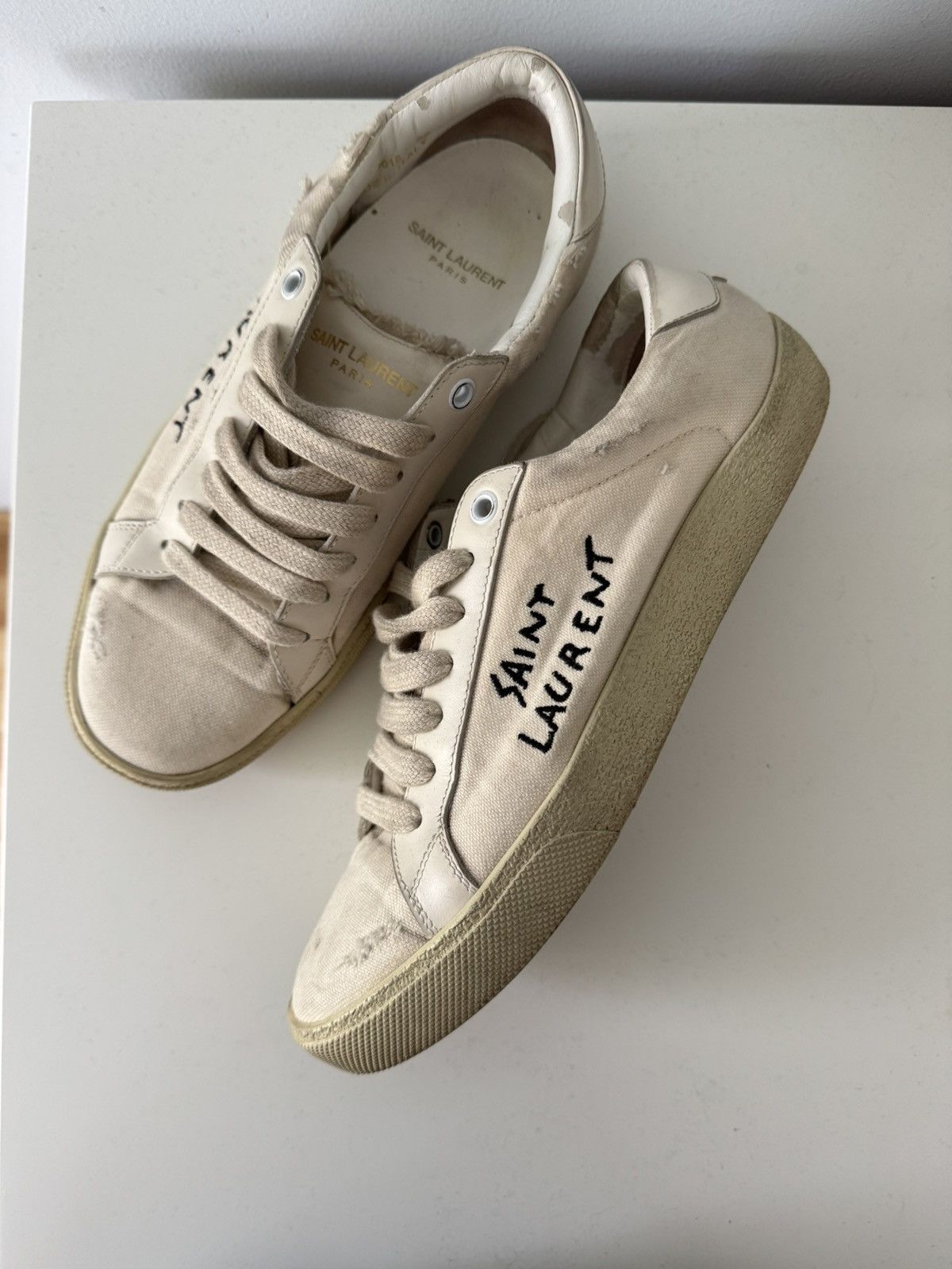 Yves Saint Laurent YSL Trainers Size US 7 / IT 37 - 1 Thumbnail