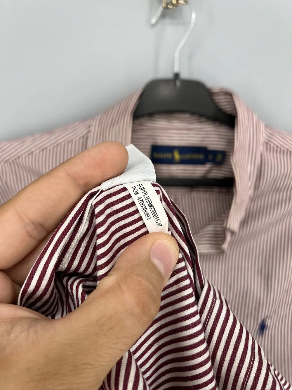 Ralph Lauren Vintage Striped Shirt Polo Ralph Lauren Size L Rare Size US L / EU 52-54 / 3 - 10 Thumbnail