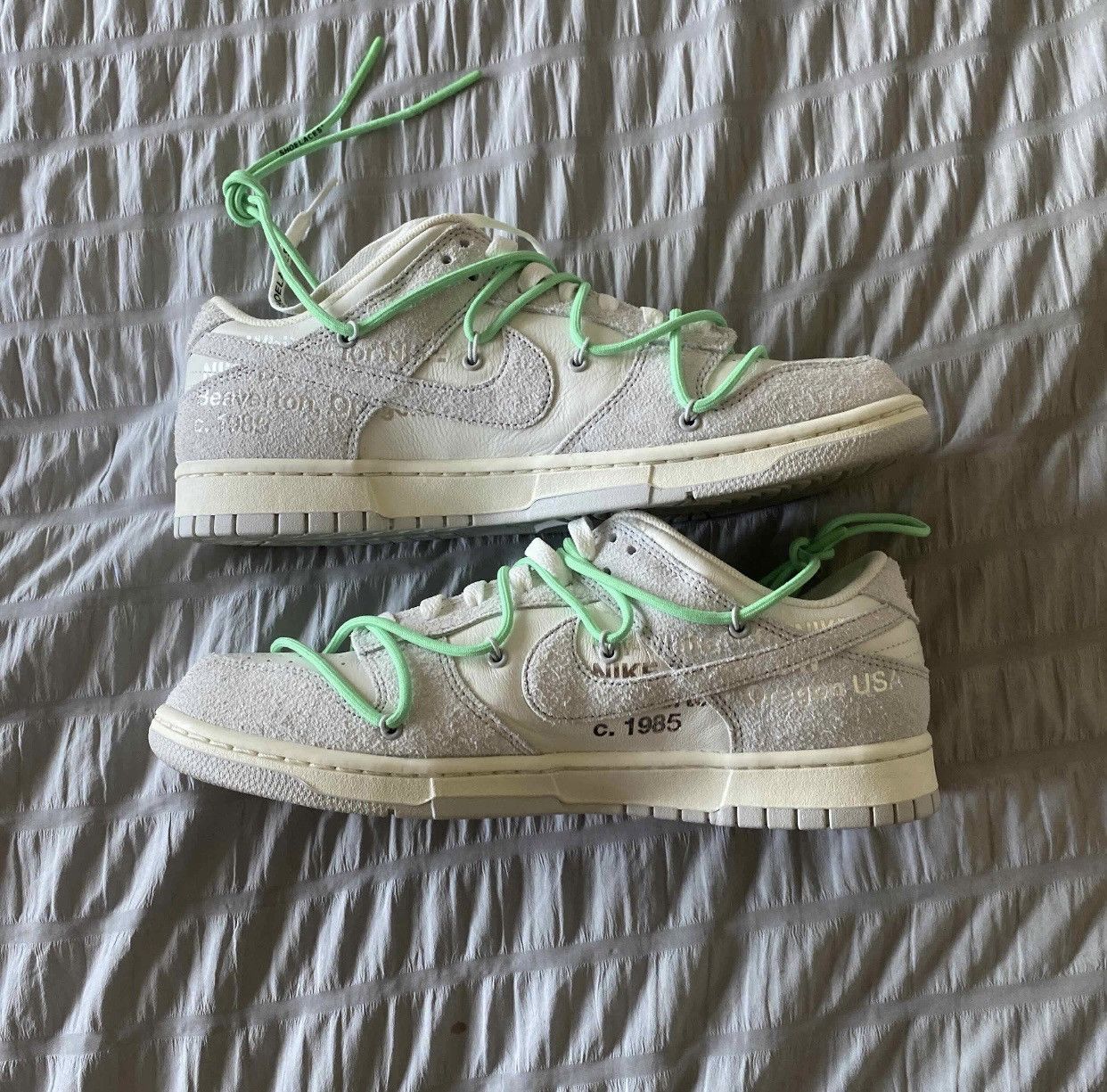 Off-White Off White Dunk Lot 14 Size US 11.5 / EU 44-45 - 1 Thumbnail