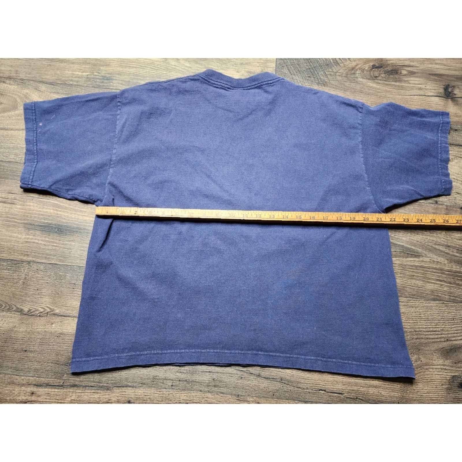 Fila VINTAGE FILA TSHIRT Cropped Shirt Mens L 90s Blue Logo Graphic Short Sleeve 1990s USA Size US L / EU 52-54 / 3 - 2 Thumbnail