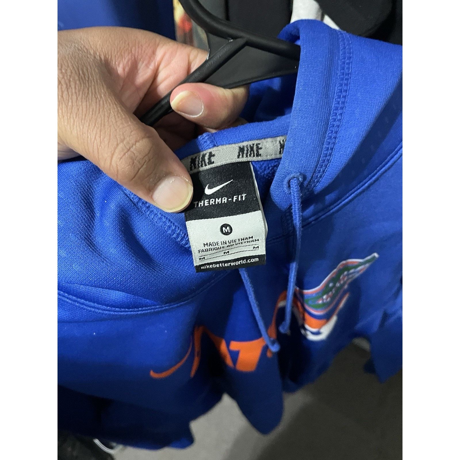 Nike Size M- Nike Therma Fit Florida Gators Hoodie Blue Mens Size US M / EU 48-50 / 2 - 3 Thumbnail