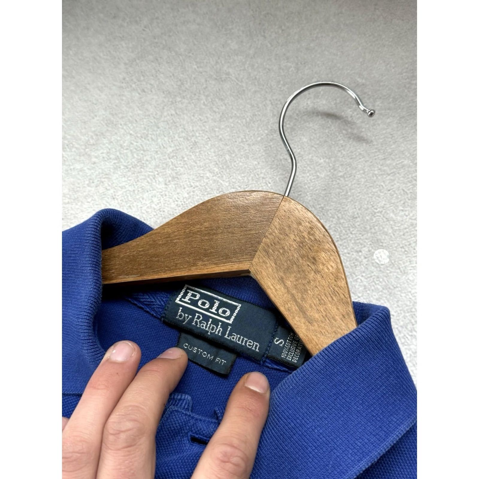 Polo Ralph Lauren VINTAGE Polo Ralph Lauren Polo Shirt Rugby Big Pony LXVII Blue Mens Size S Size US S / EU 44-46 / 1 - 5 Thumbnail