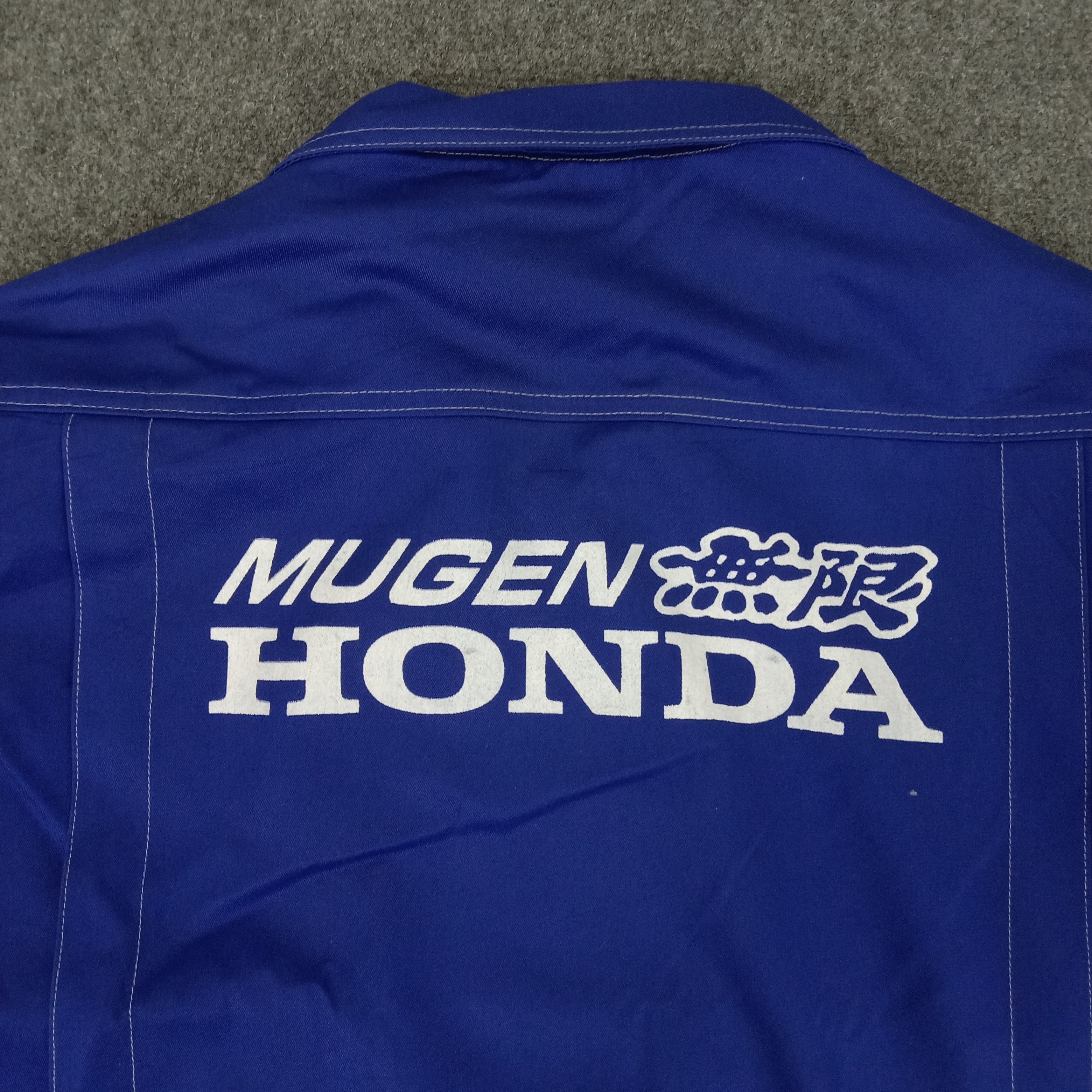 Honda × Japanese Brand × Vintage Mugen Honda Japanese Racing Team Custom Art Jacket Size US M / EU 48-50 / 2 - 2 Thumbnail