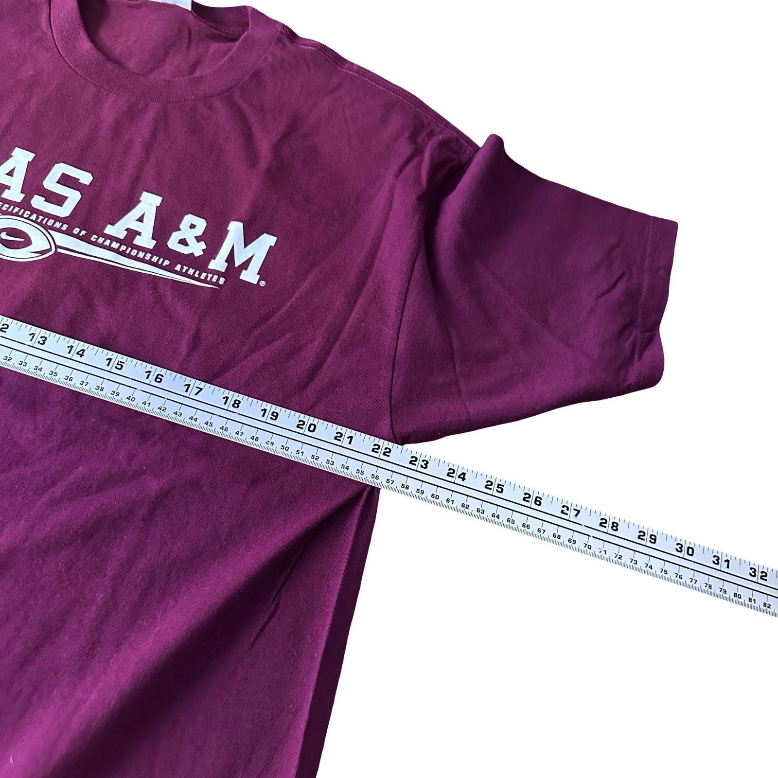 Nike VTG Y2K Nike Team Texas A&M Aggies T-Shirt Men L Maroon New Size US L / EU 52-54 / 3 - 8 Thumbnail