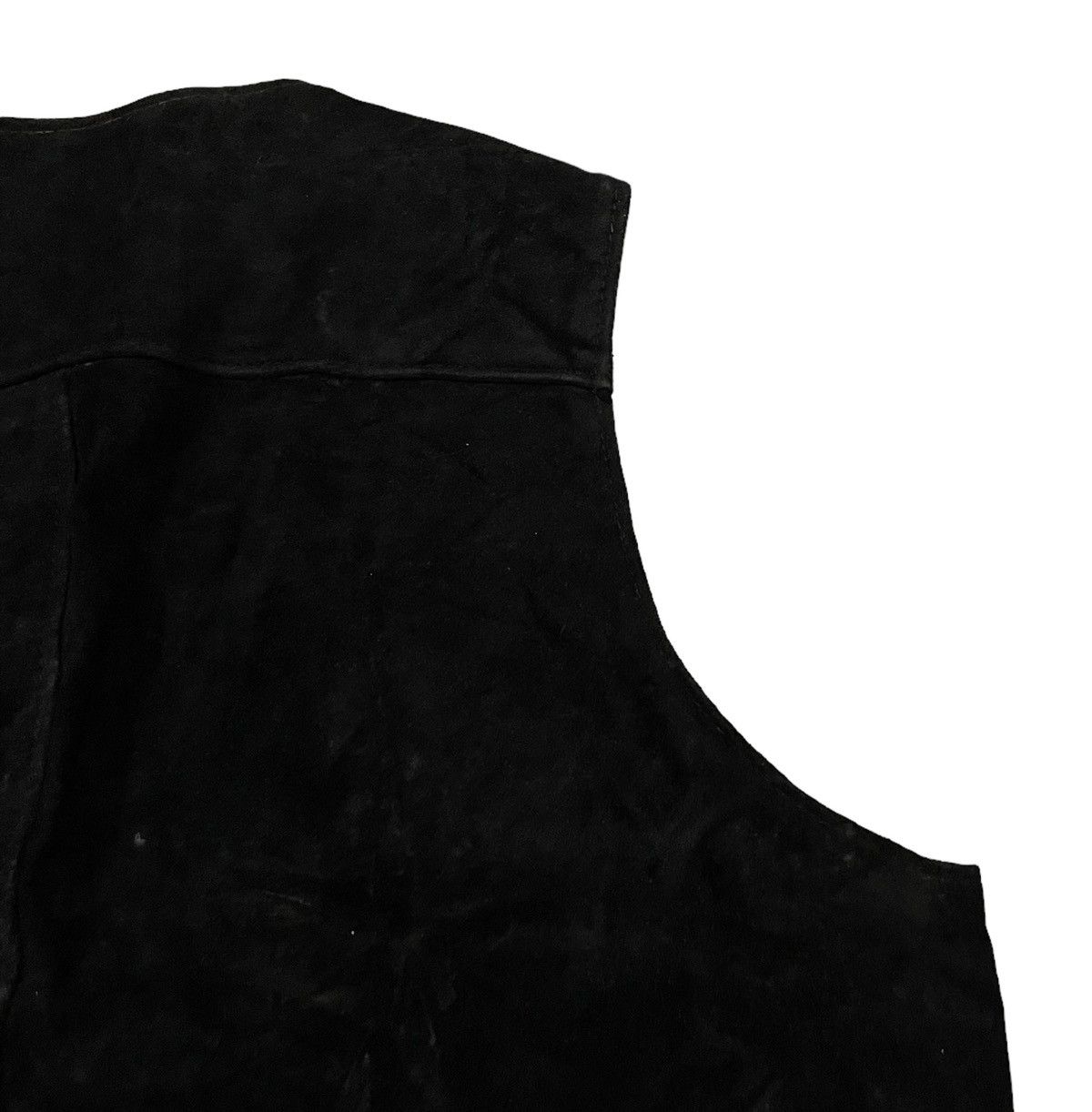 Schott Vintage Schott Suede Leather Wooden Button Jacket Size US M / EU 48-50 / 2 - 10 Thumbnail