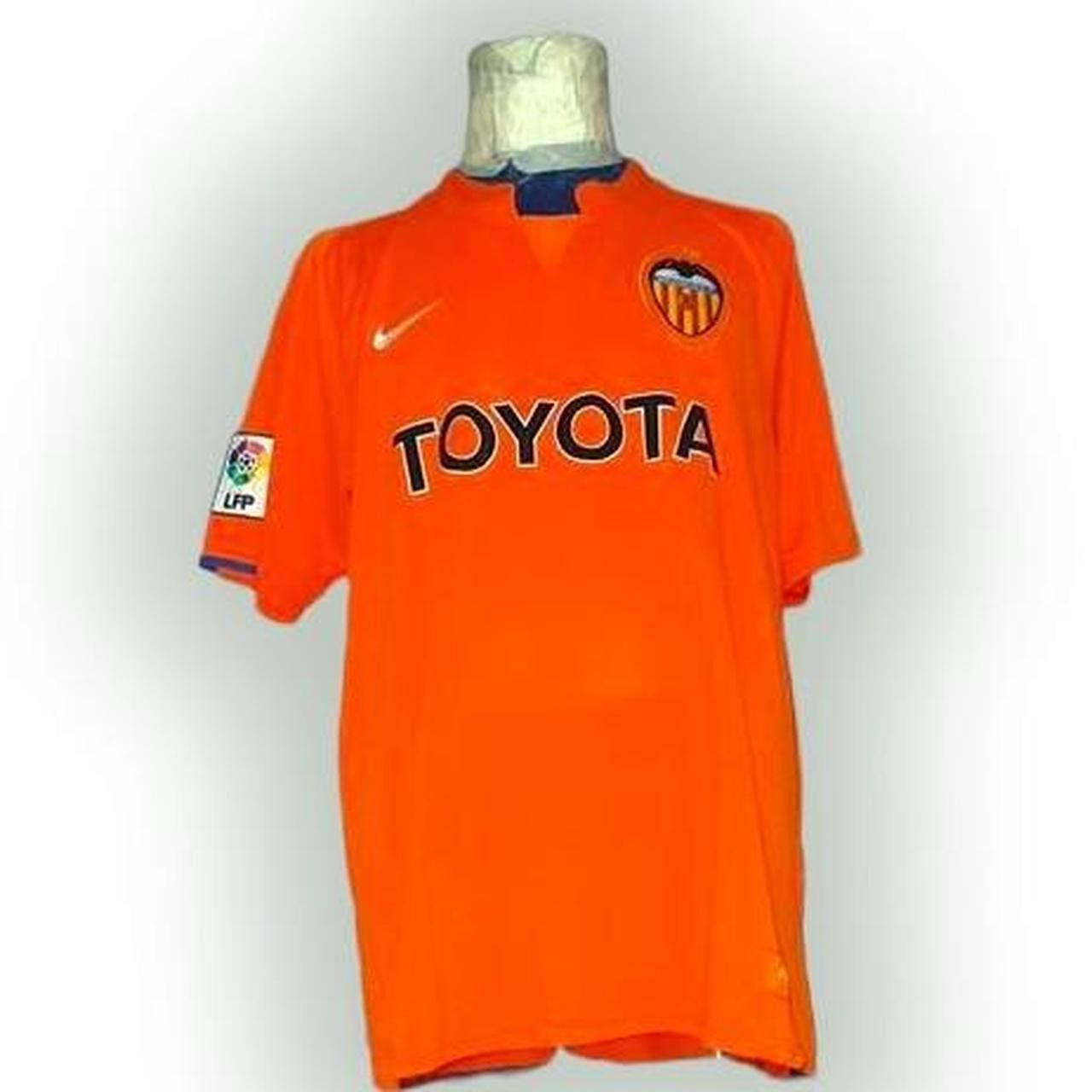 Nike Fc Valencia Spain 2007 2008 Home Shirt Jersey Size US XL / EU 56 / 4 - 2 Thumbnail