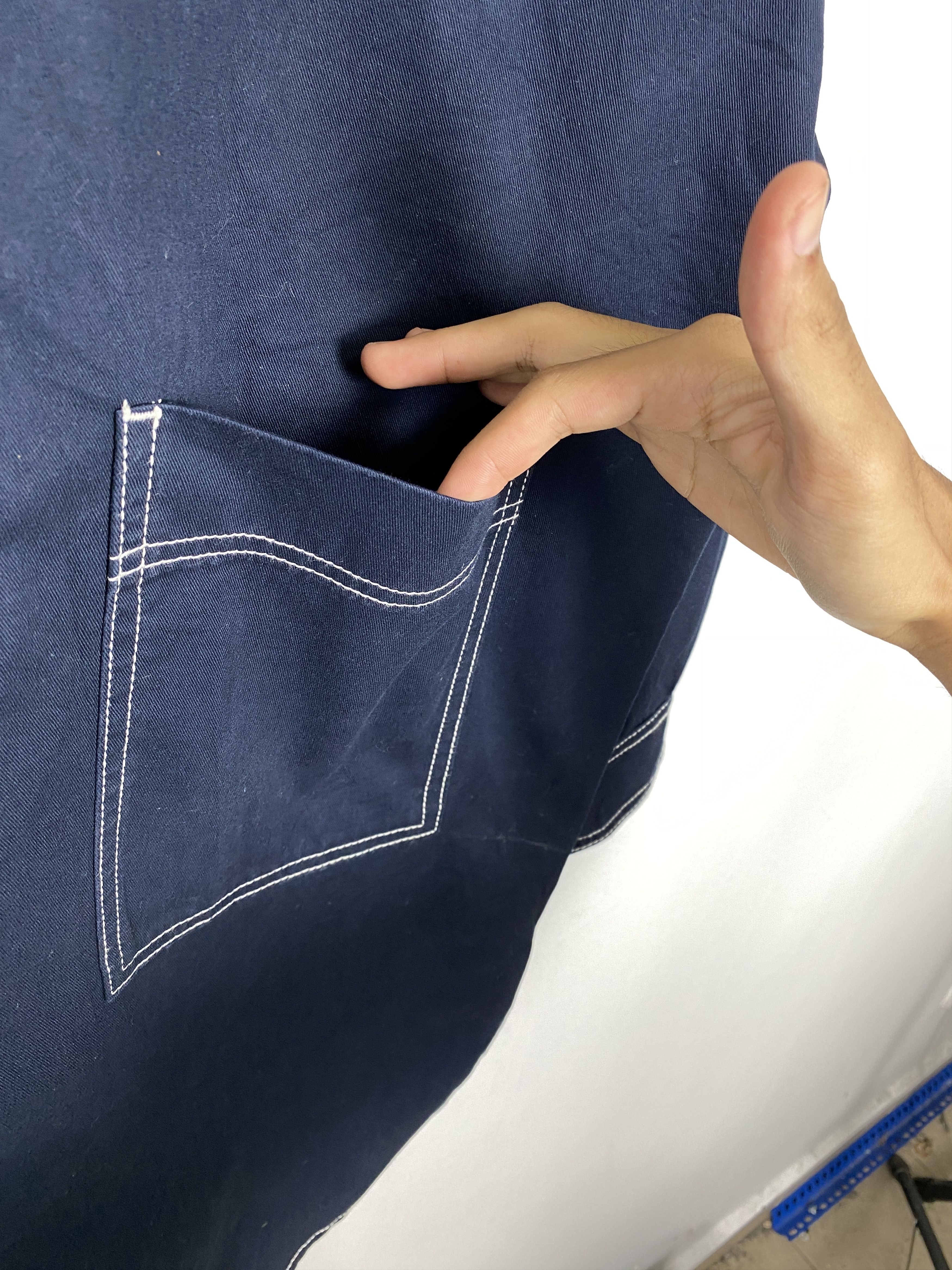 Japanese Brand Vintage Japanese Brand Button Up Long Cotton Jacket Size US M / EU 48-50 / 2 - 9 Thumbnail