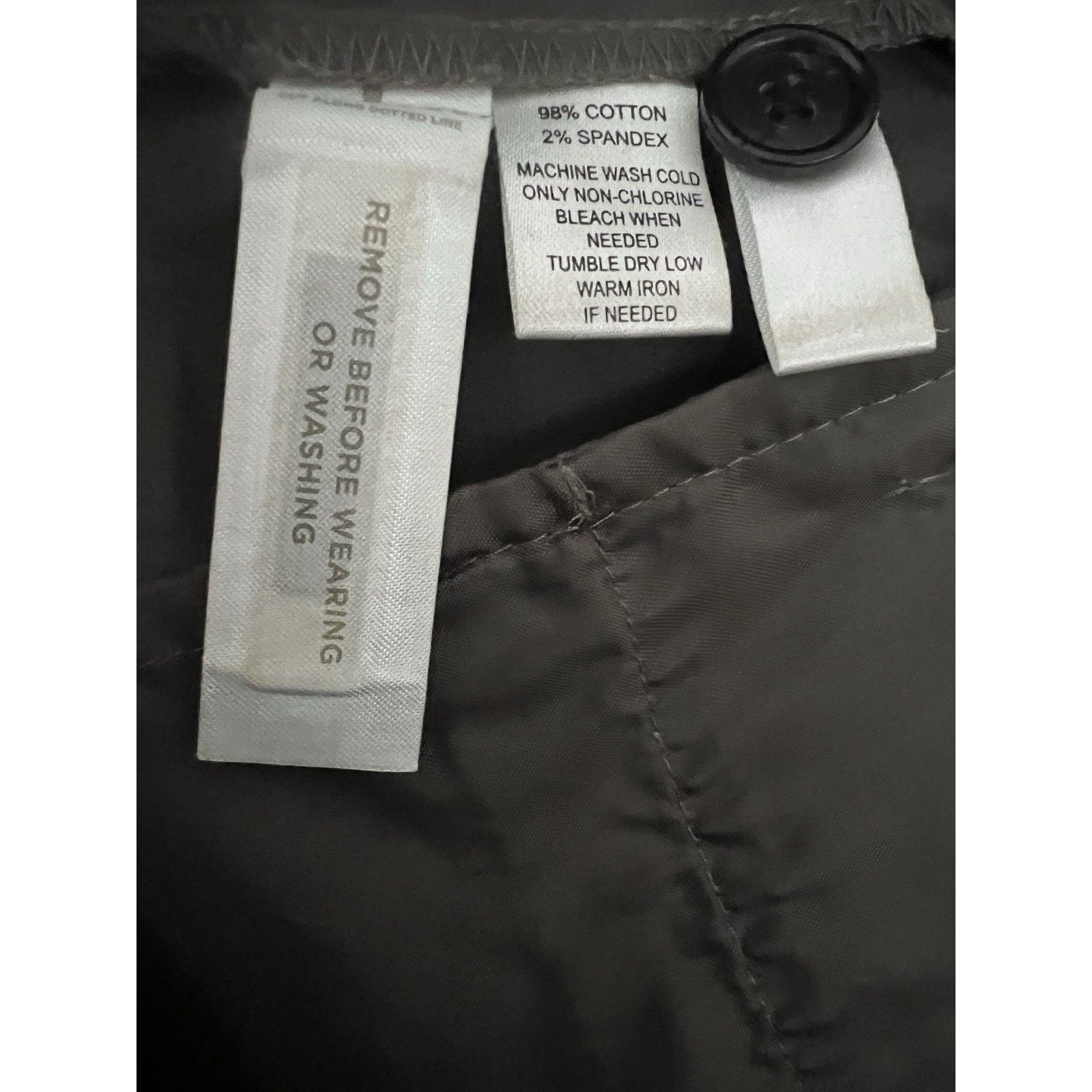 Ann Taylor Ann Taylor Petite Gray Wide Leg Khaki Ankle Pants 2P Pockets Size 28" / US 6 / IT 42 - 7 Thumbnail