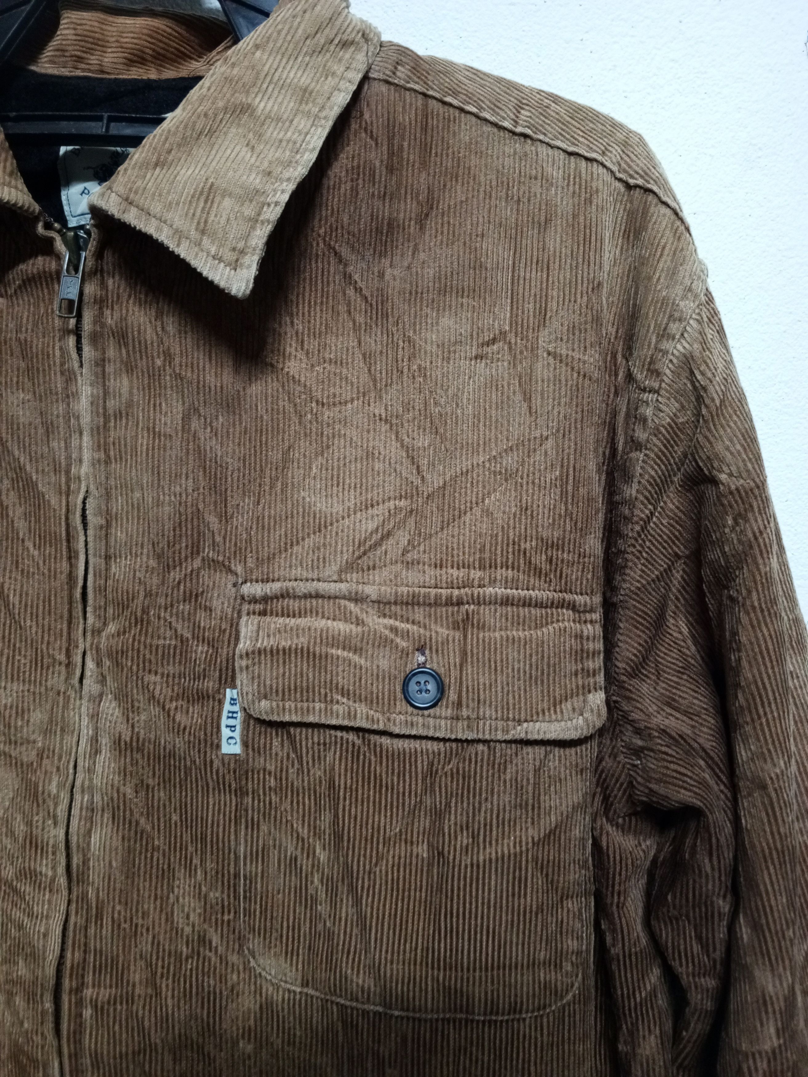 Beverly Hills Polo Club × Polo Ralph Lauren × Vintage BEVERLY HILL POLO CLUB ZIP DOUBLE POCKET Size US L / EU 52-54 / 3 - 6 Thumbnail