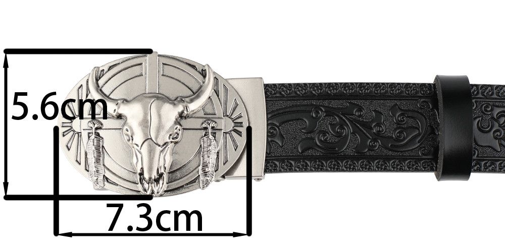 Designer Vintage Vintage Belt Riveted Belts Menswear Accessories Size ONE SIZE - 2 Thumbnail