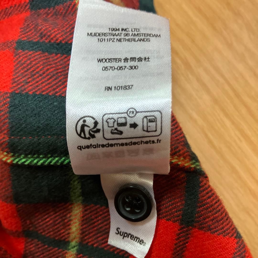 Supreme × Undercover Arabic Tartan Check Button Up Shirt Size US XL / EU 56 / 4 - 8 Thumbnail