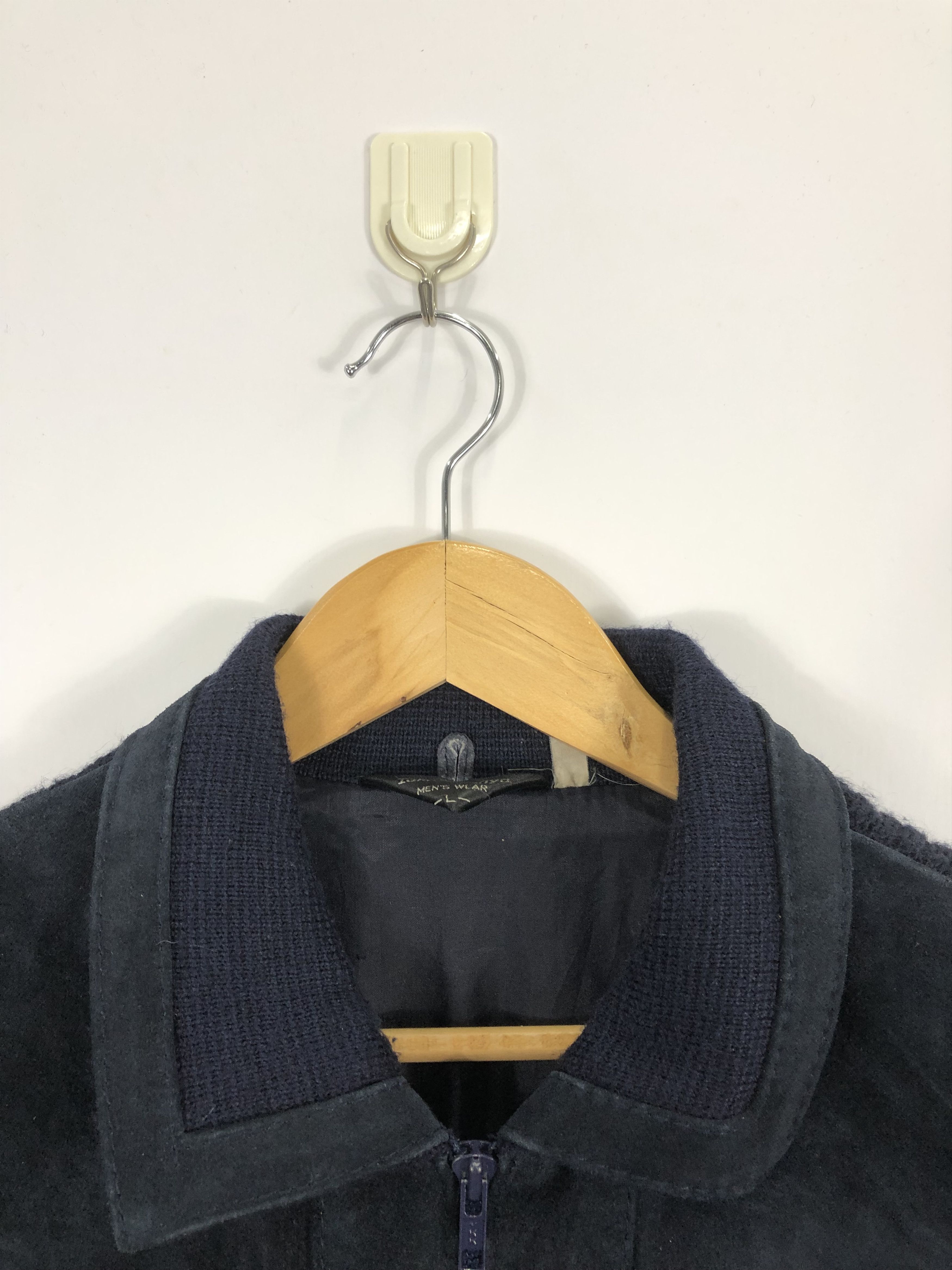 Japanese Brand Vintage Takashimaya Velvet Zipper Ups Bomber Jacket JA0101 Size US L / EU 52-54 / 3 - 9 Thumbnail